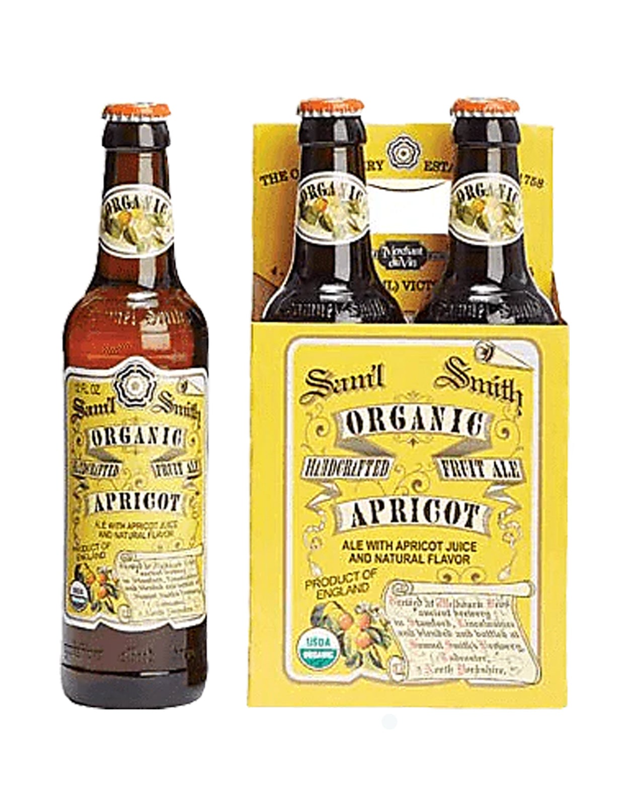 SAMUEL SMITH ORGANIC APRICOT ALE        