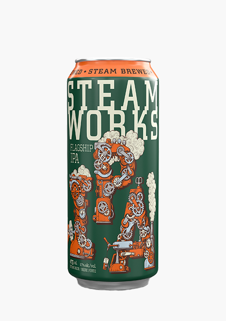 STEAMWORKS FLAGSHIP IPA CAN             