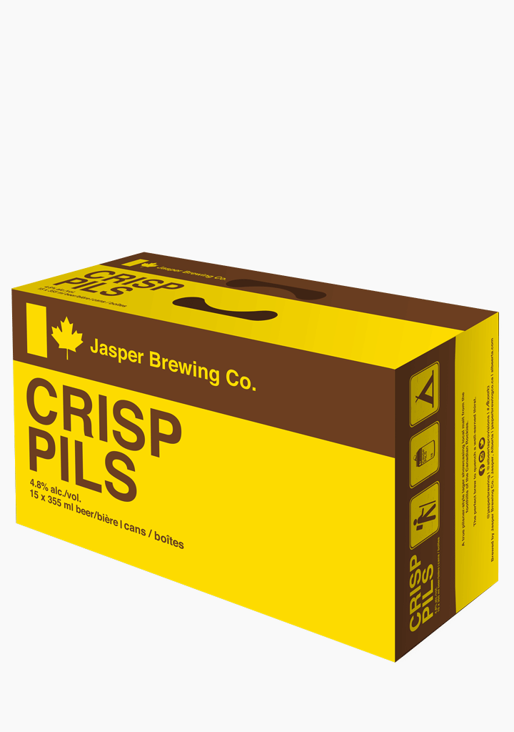 JASPER BREWING CRISP PILS 15X355ML CLS  