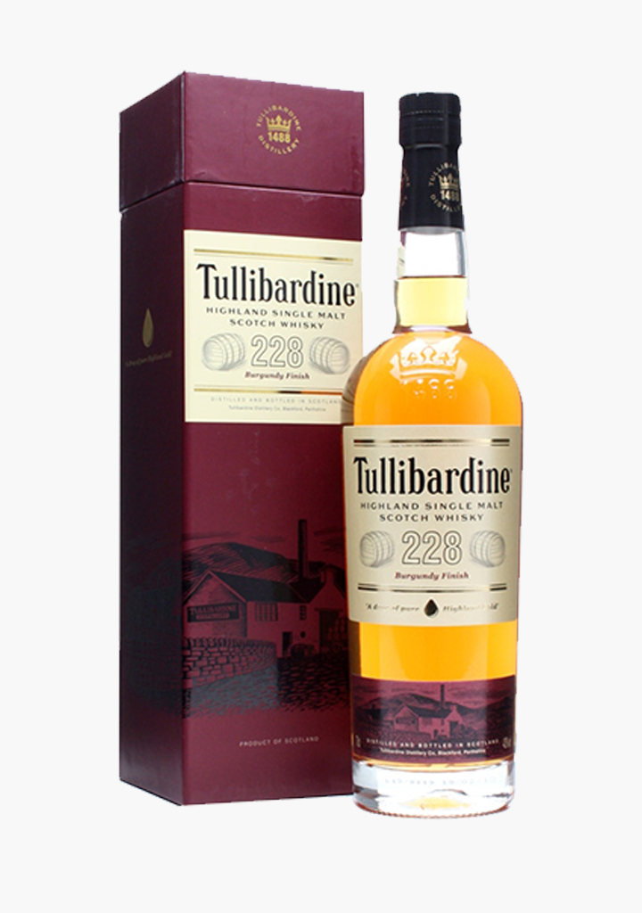 TULLIBARDINE 228 BURGUNDY               