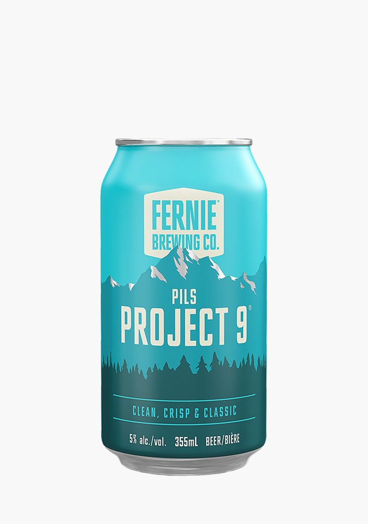 FERNIE BREWING PROJECT 9 PILSNER        