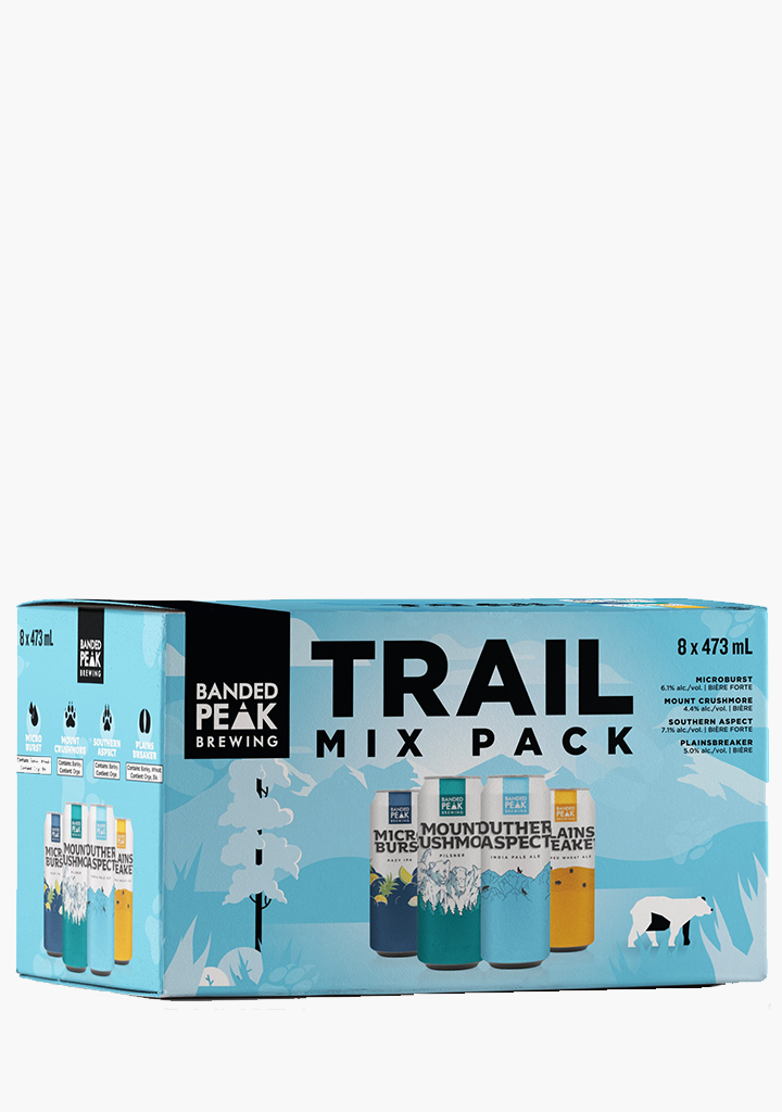Banded Peak Trail Mix Pack- 8x473ML