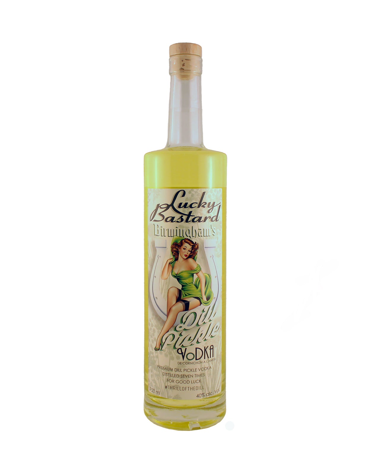 LUCKY BASTARD DILL PICKLE VODKA 750ML   