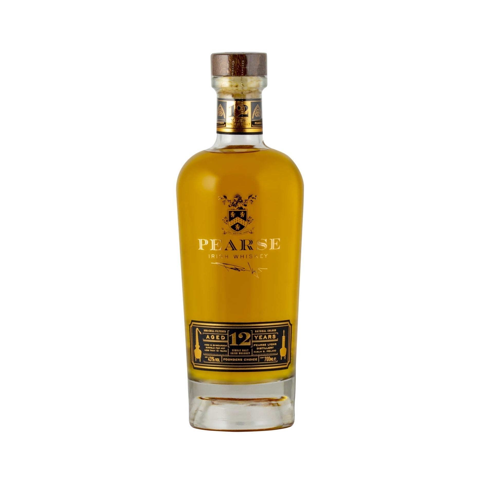PEARSE LYONS 12 YR SINGLE MALT WHISKEY  