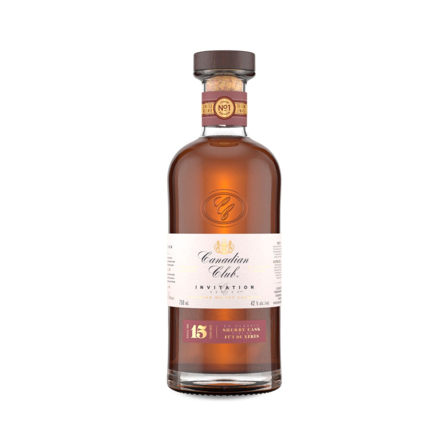 CANADIAN CLUB INVITATION 15 SHERRY CASK 