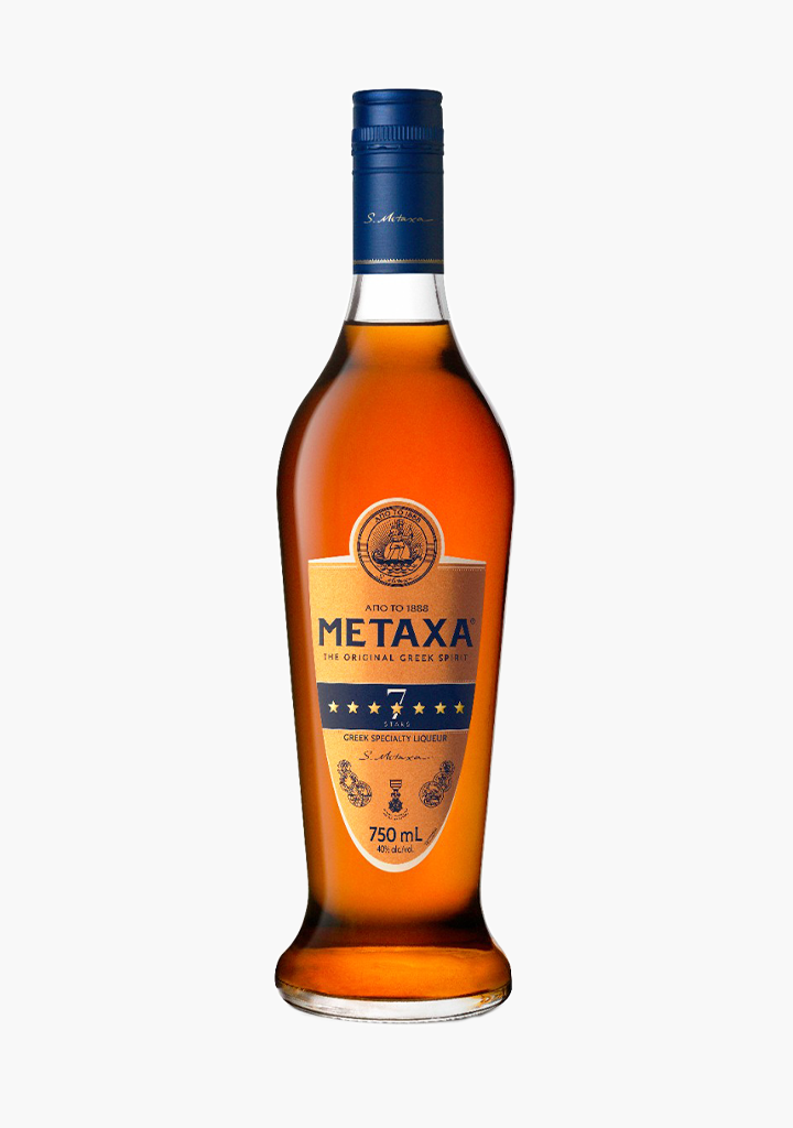 METAXA GOLD LABEL SEVEN STAR            
