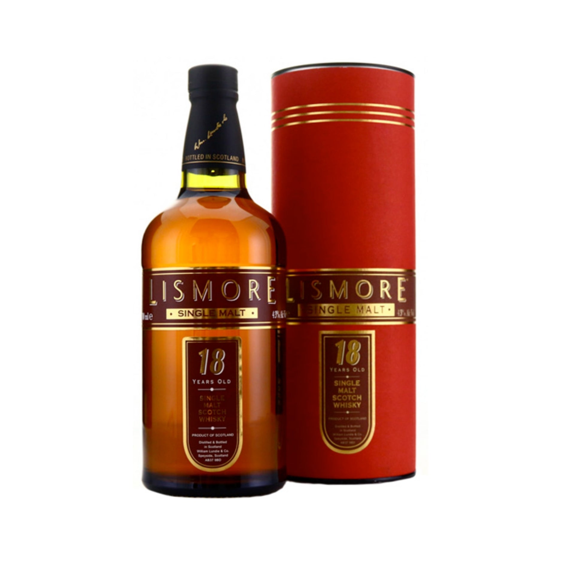 LISMORE 18 YR SINGLE MALT               