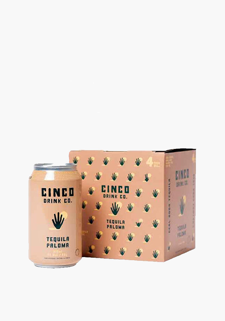 Cinco Drink Tequila Paloma - 4x355ML