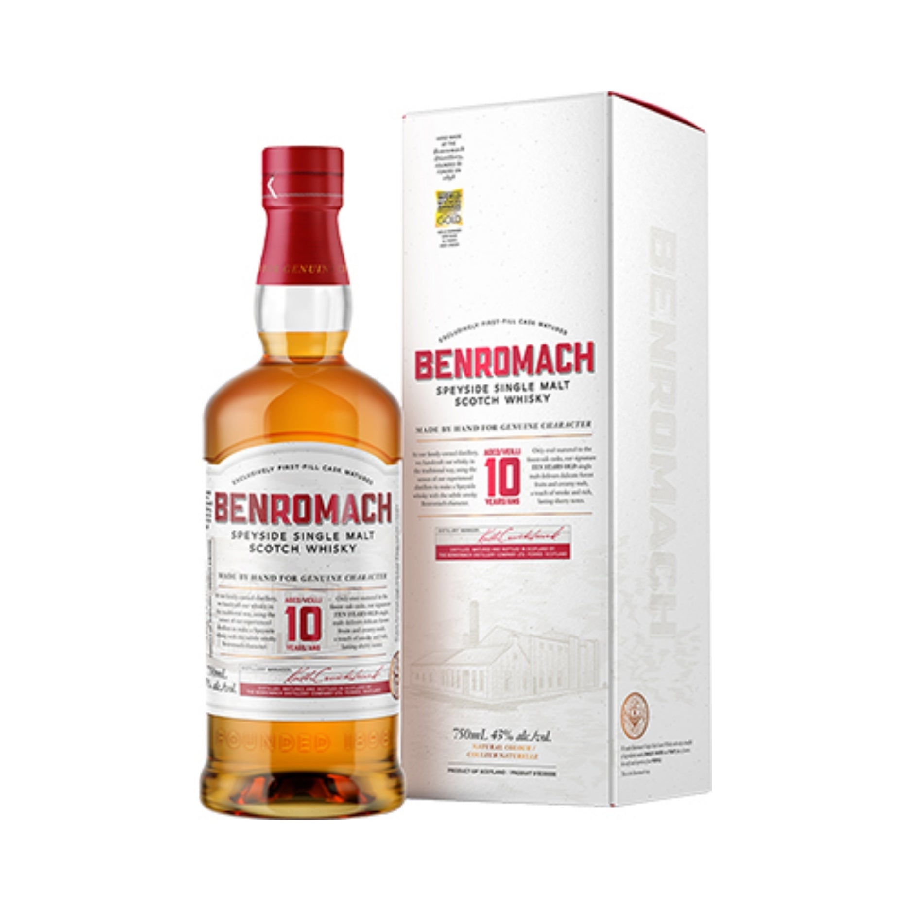 BENROMACH 10 YEARS OLD                  