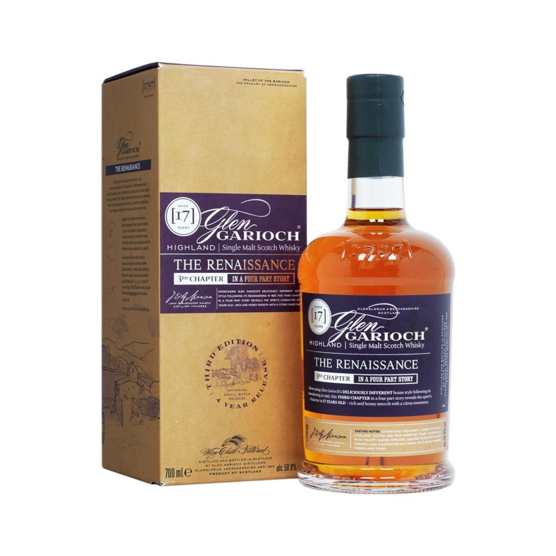 GLEN GARIOCH RENAISSANCE 17 YEAR OLD    