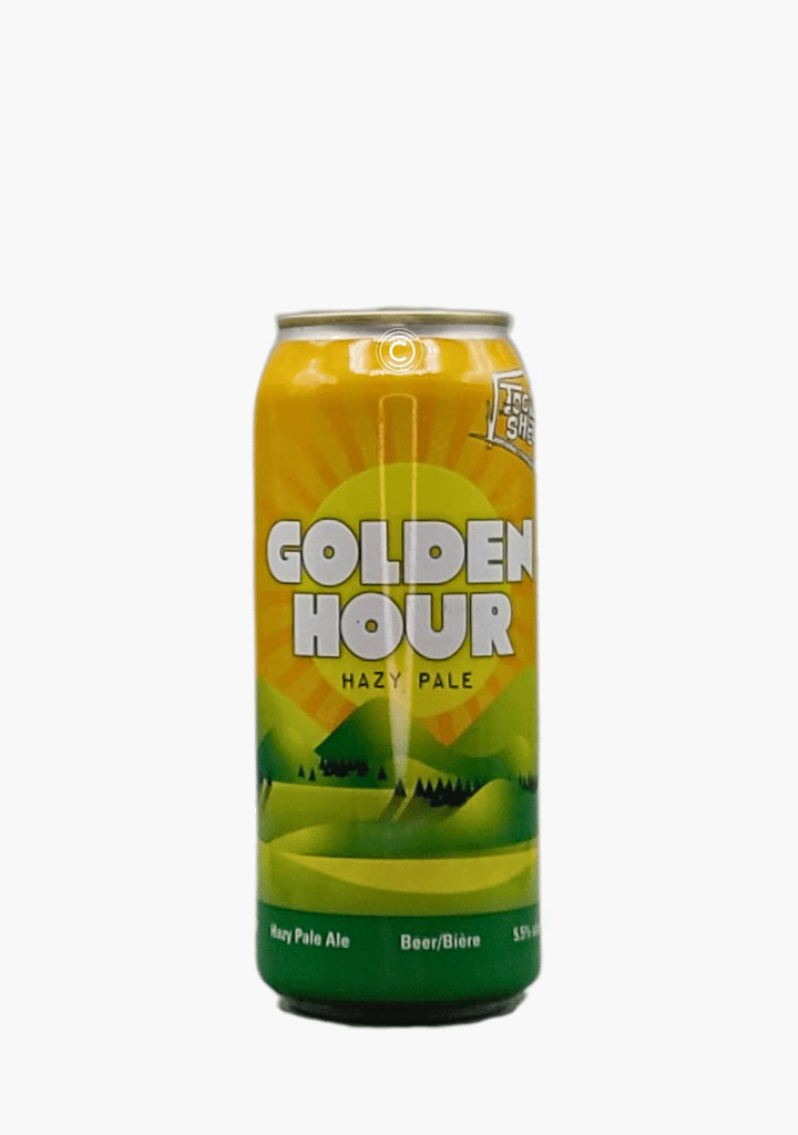 GOLDEN HOUR HAZY PALE ALE 473 CASE CLS  