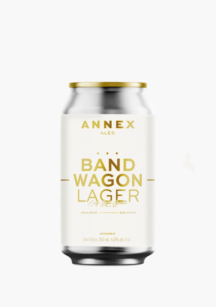 BAND WAGON LAGER 355ML                  