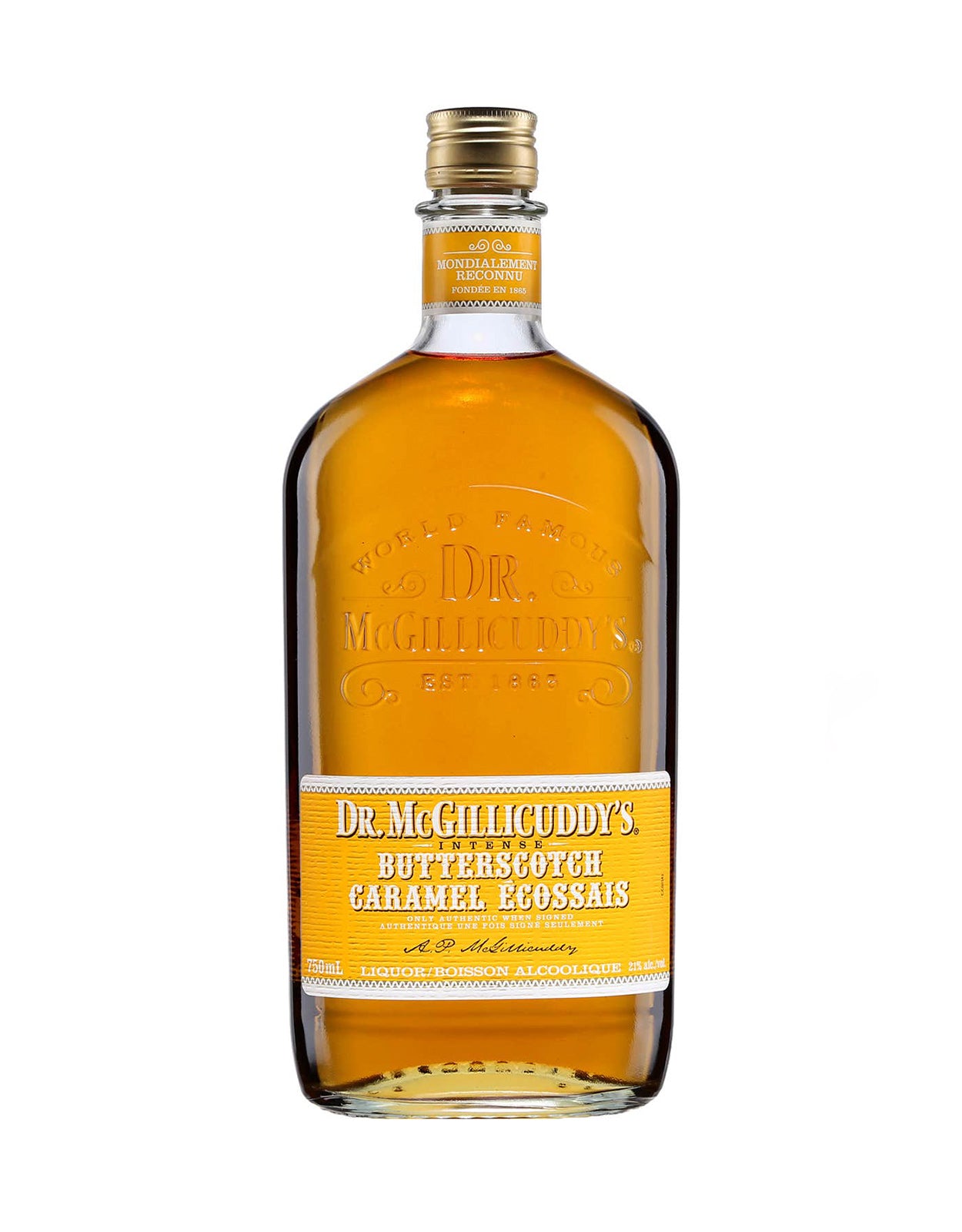 DR MCGILLICUDDY'S BUTTERSCOTCH SCHNAPPS 