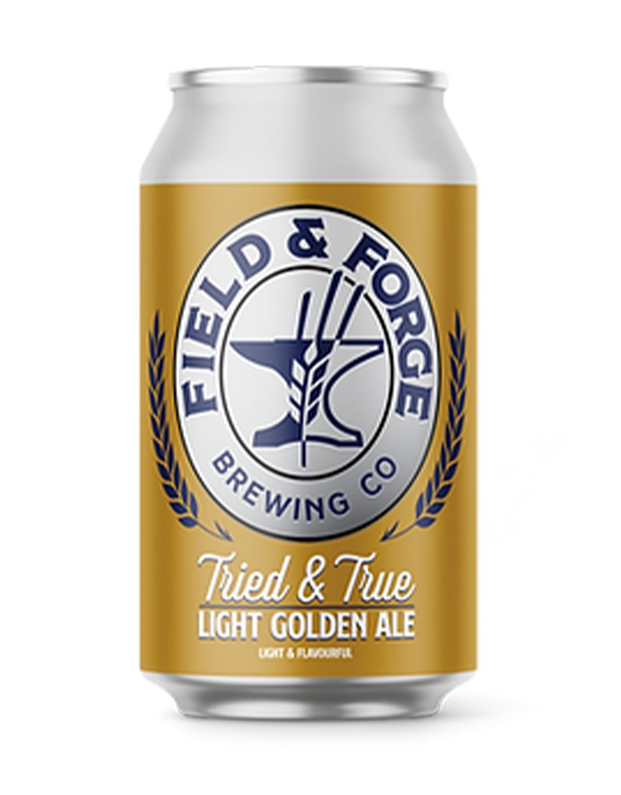 FIELD & FORGE LIGHT GOLDEN ALE 355ML    