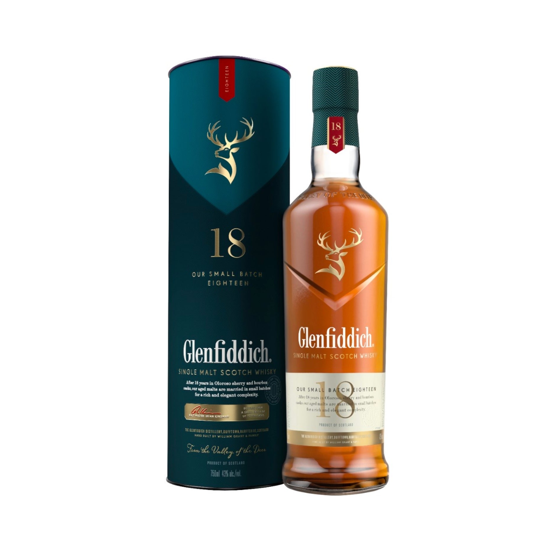 GLENFIDDICH 18 YEAR OLD 6X750ML         