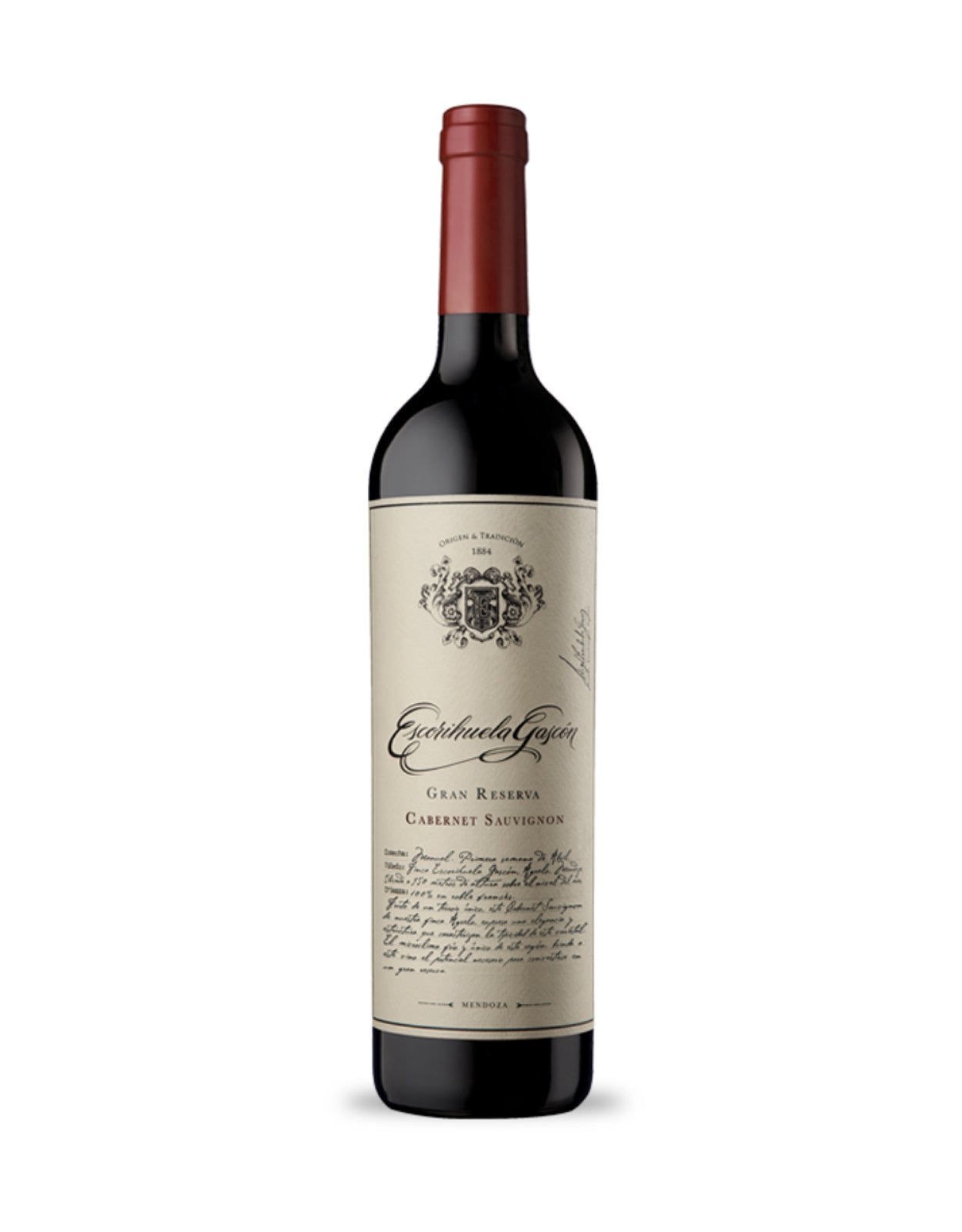 ESCORIHUELA 1884 GRAN RESERVA CABERNET  