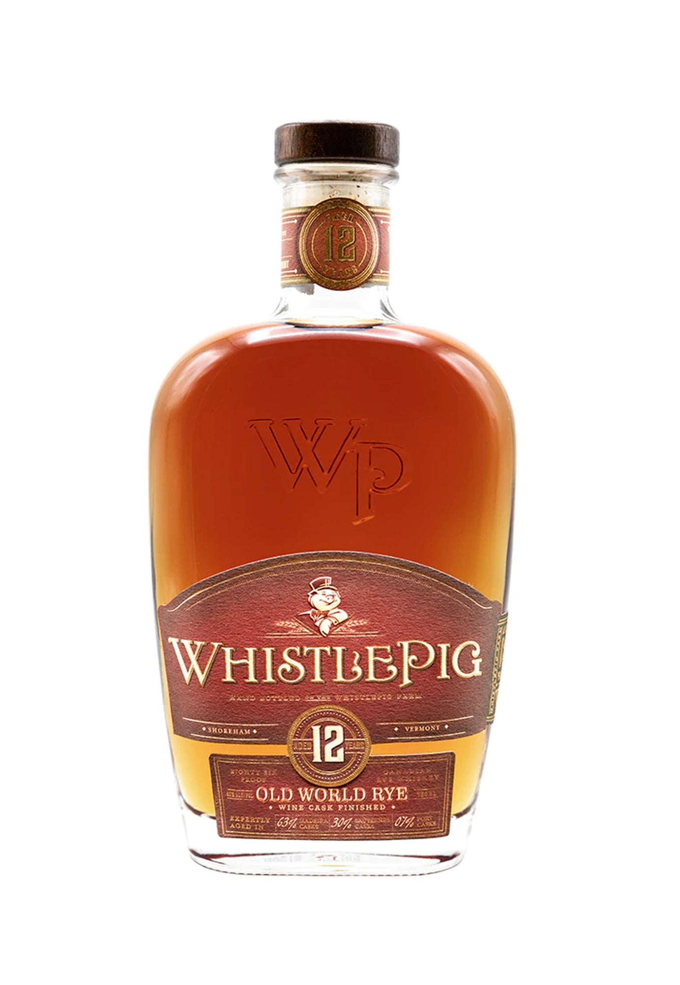 WHISTLEPIG 12 YEAR OLD WORLD            