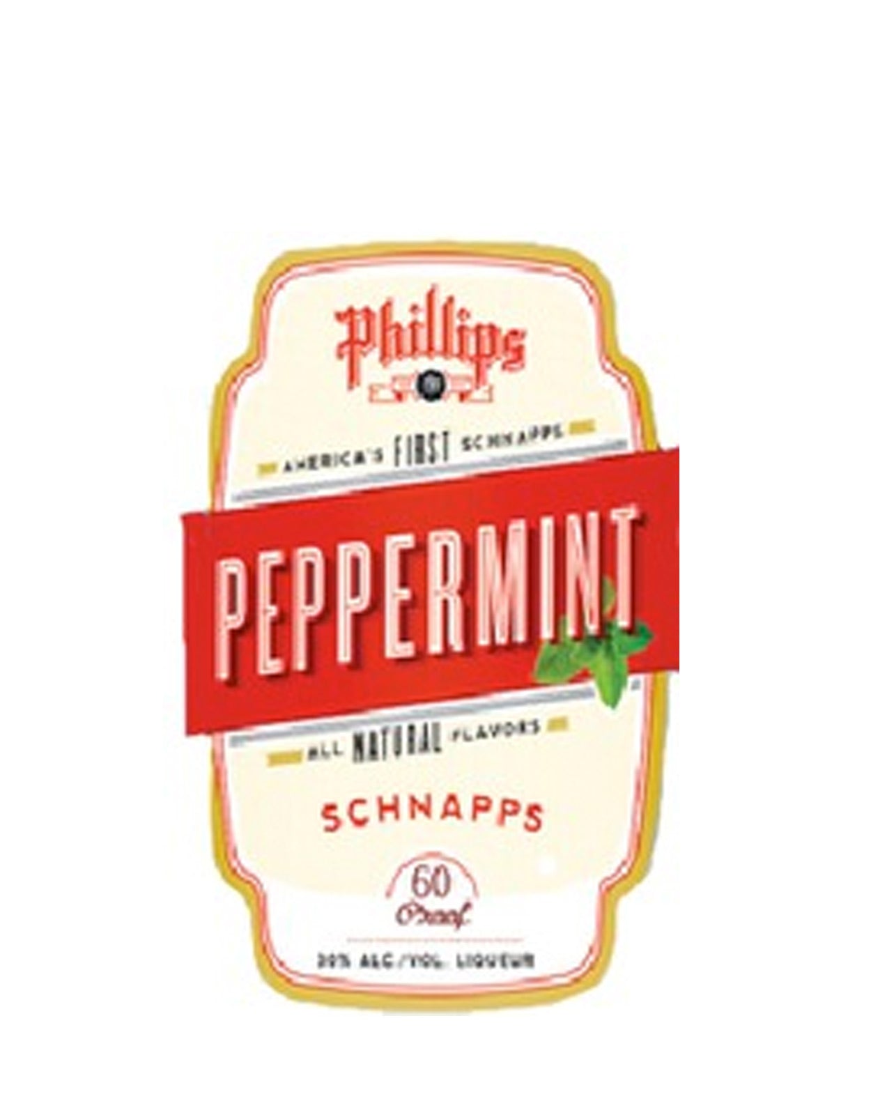 PHILLIPS PEPPERMINT SCHNAPPS 30         