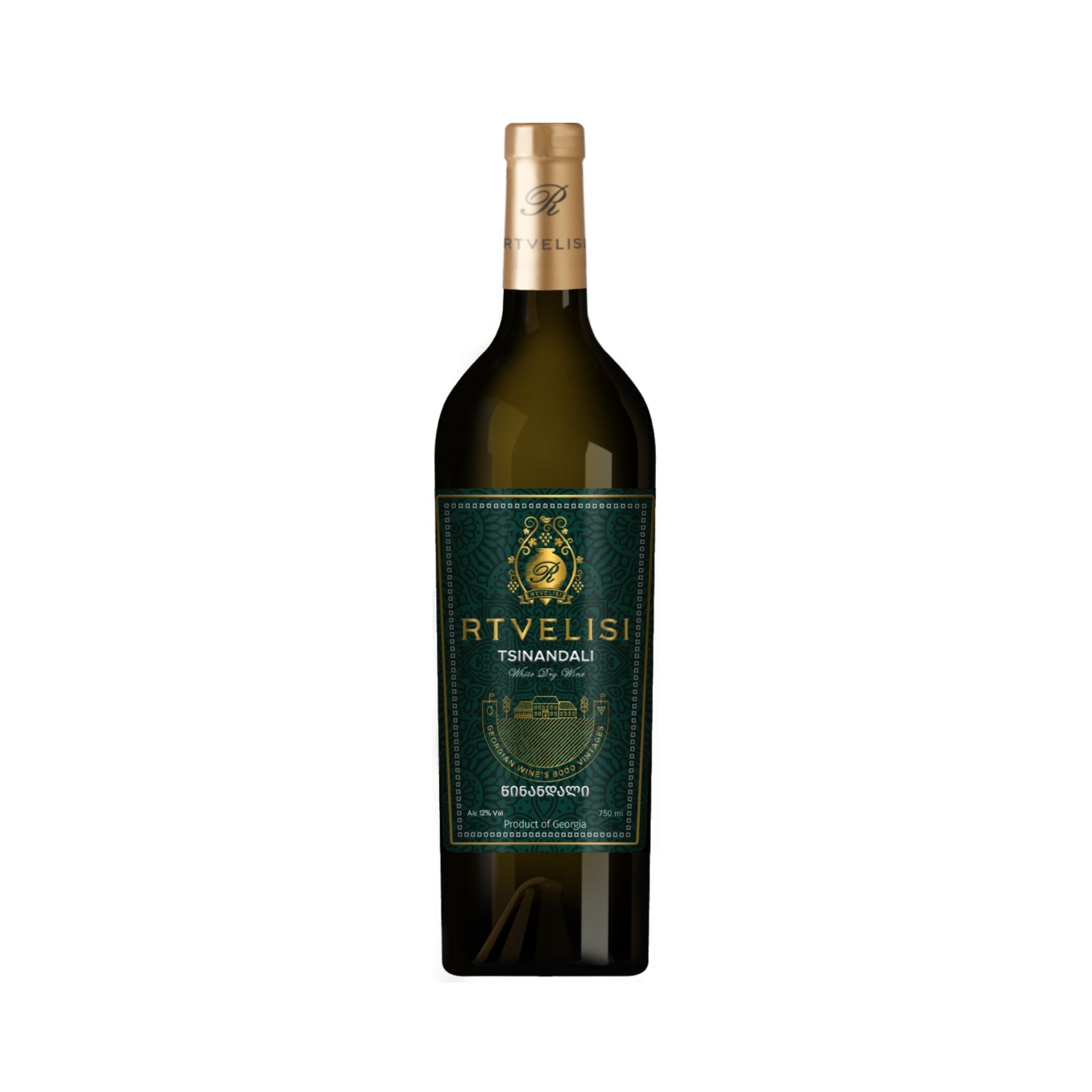 RTVELISI TSINANDALI WHITE DRY WINE      