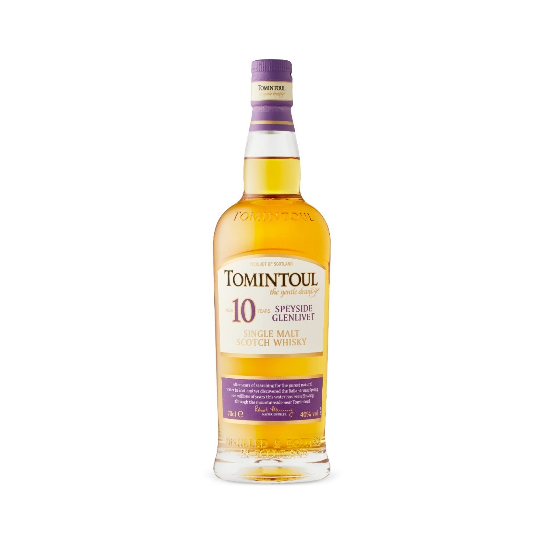 TOMINTOUL SPEYSIDE SINGLE MALT 10 YR    