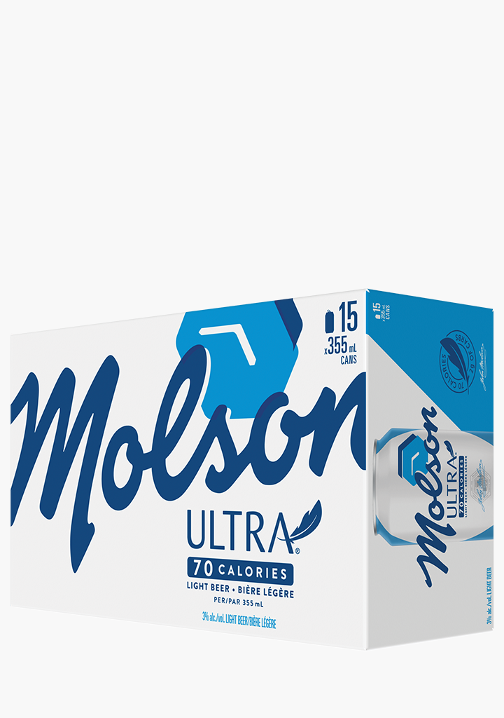 Molson Ultra - 15 x 355ML