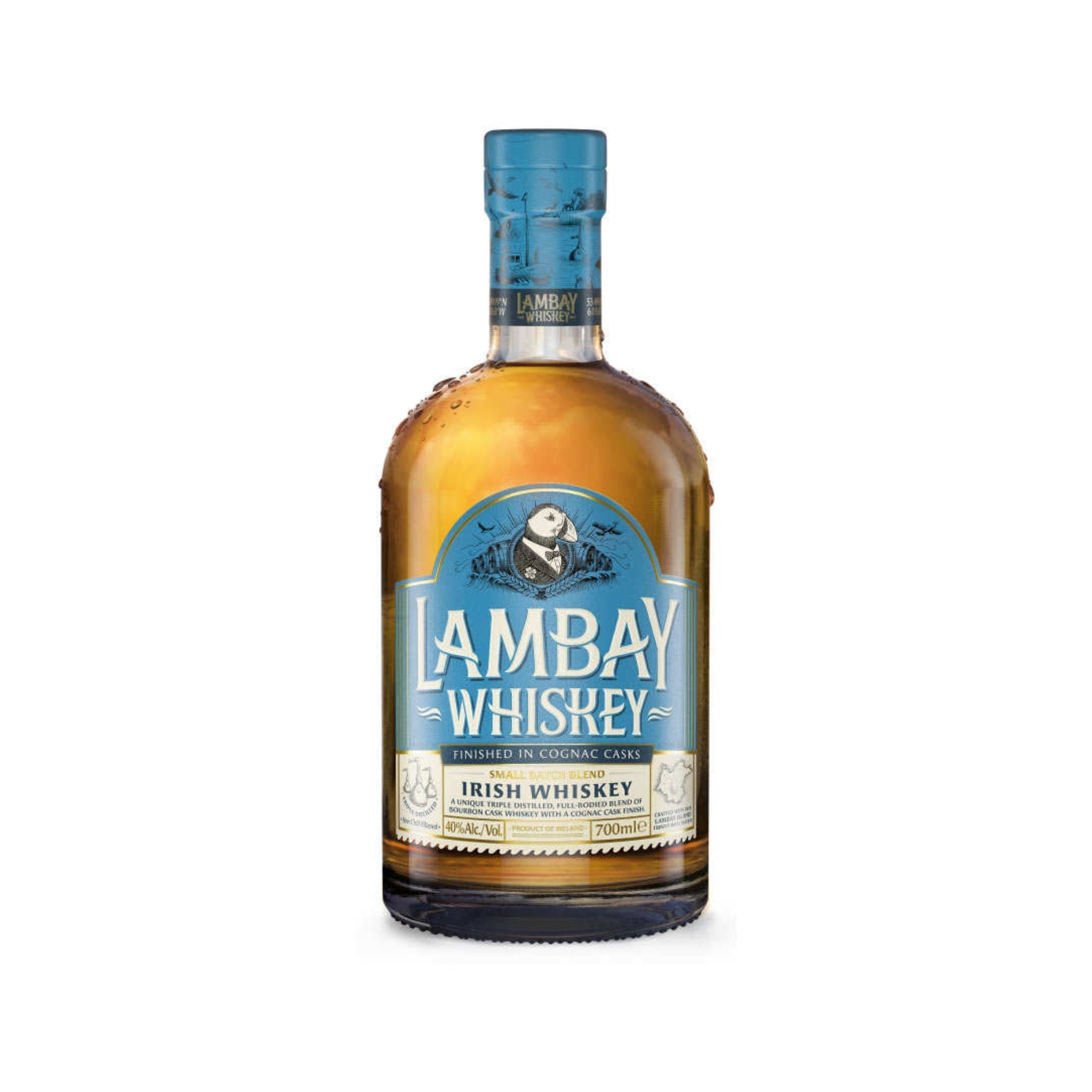 LAMBAY SMALL BATCH BLEND IRISH WHISKEY  