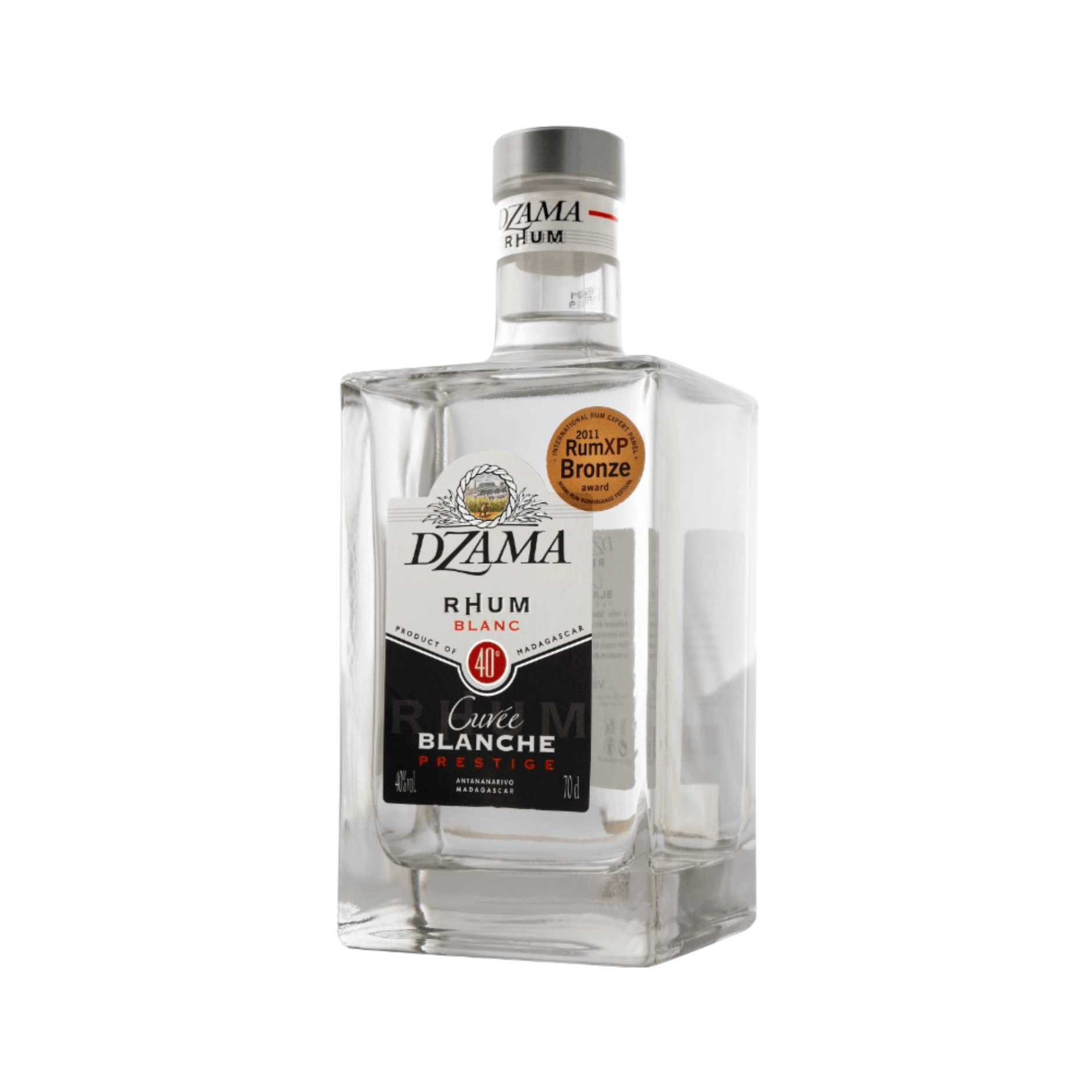 DZAMA RHUM DE MADAGASCAR WHITE PRESTIGE 