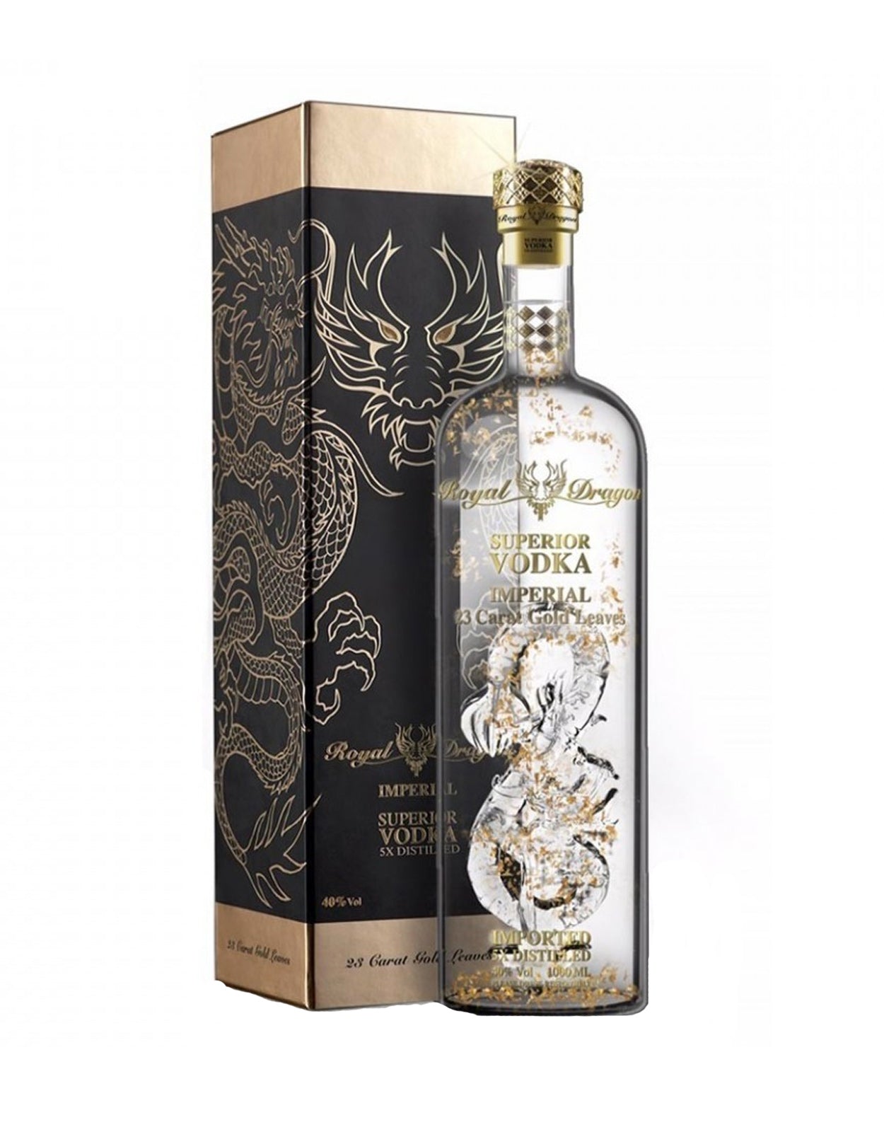 ROYAL DRAGON IMPERIAL VODKA 750ML GIFT  