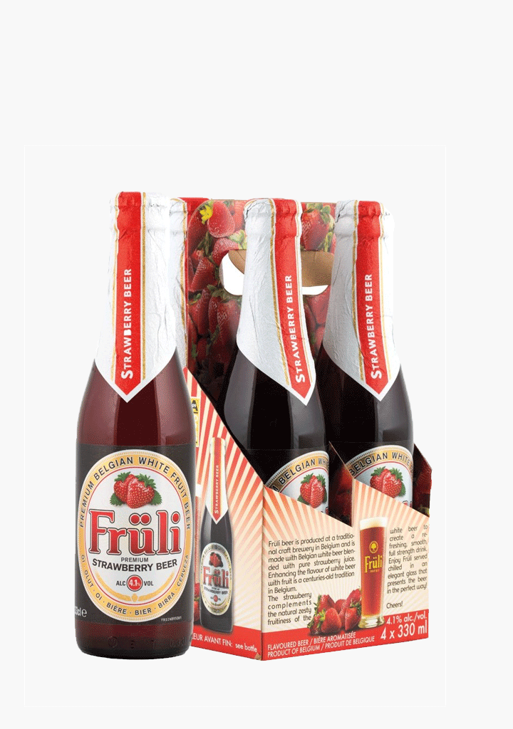 FRULI STRAWBERRY BEER                   