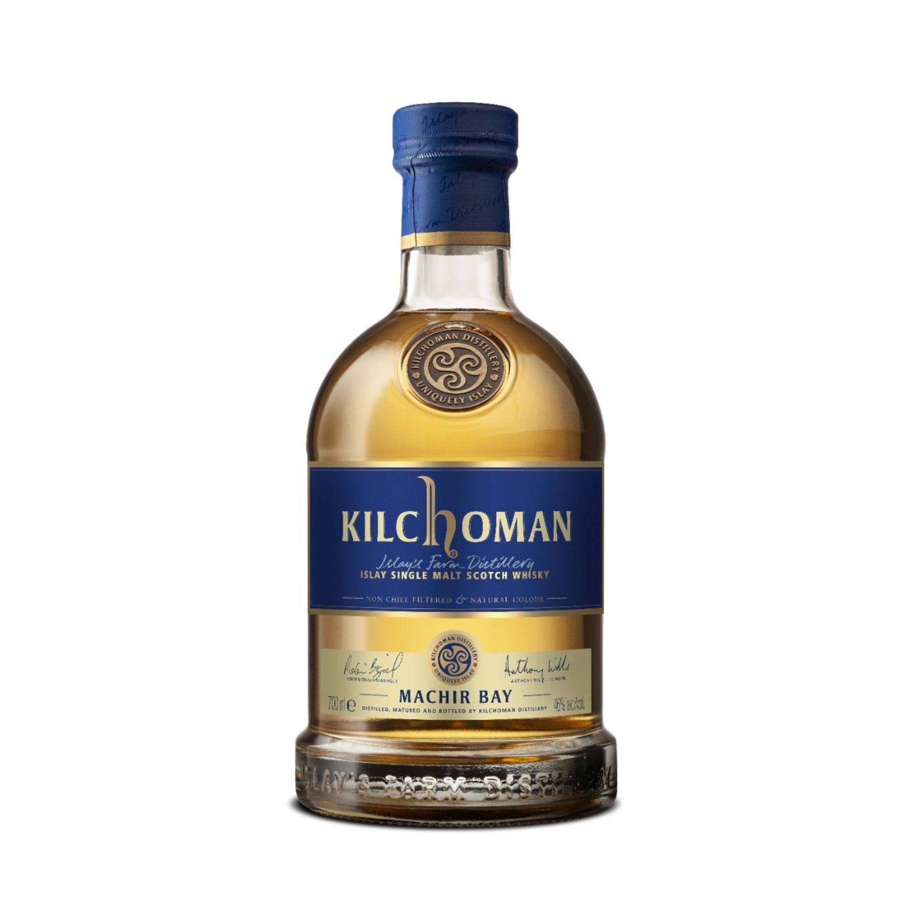 KILCHOMAN MACHIR BAY WHISKY             