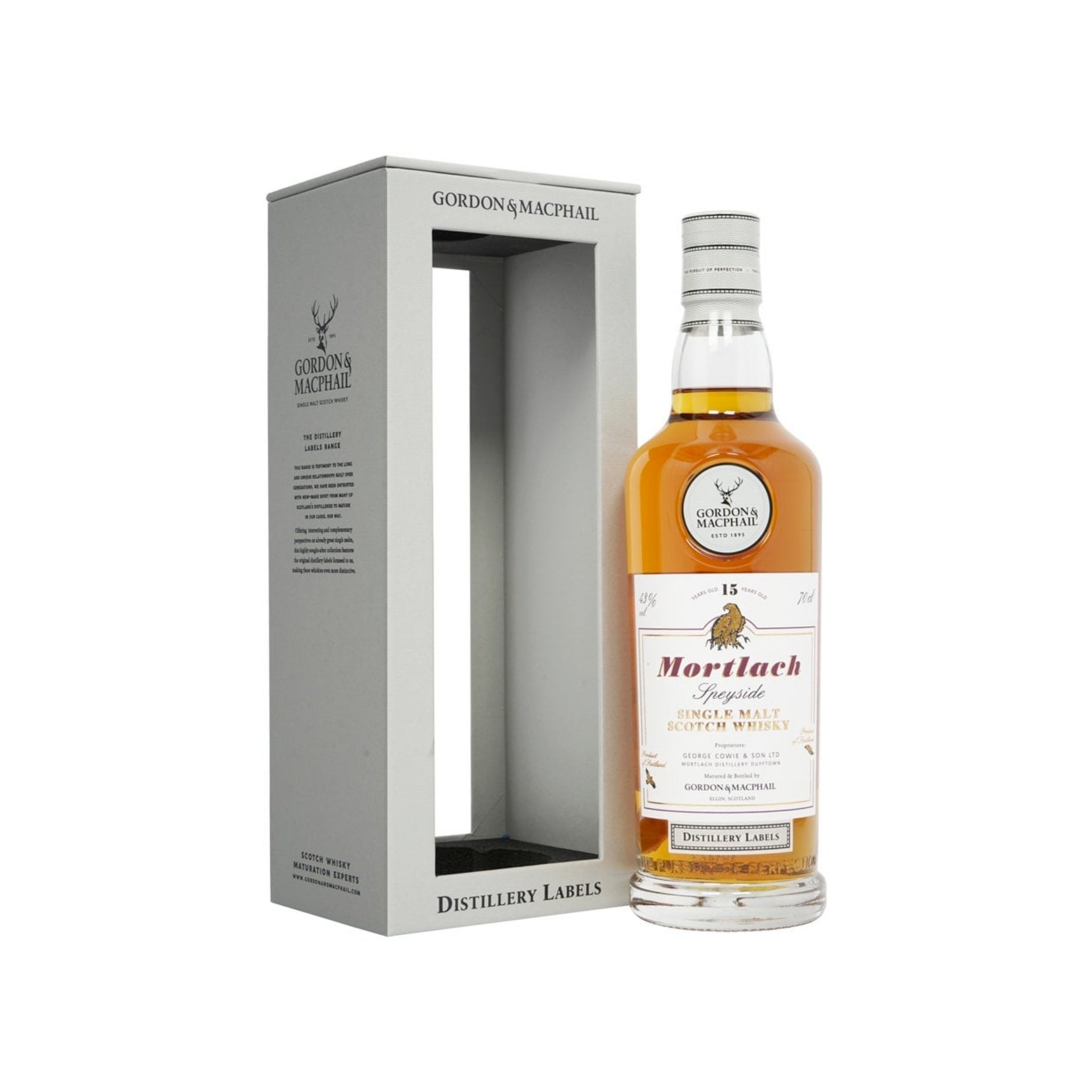 G&M DISTILLERY LABEL MORTLACH 15 YO     