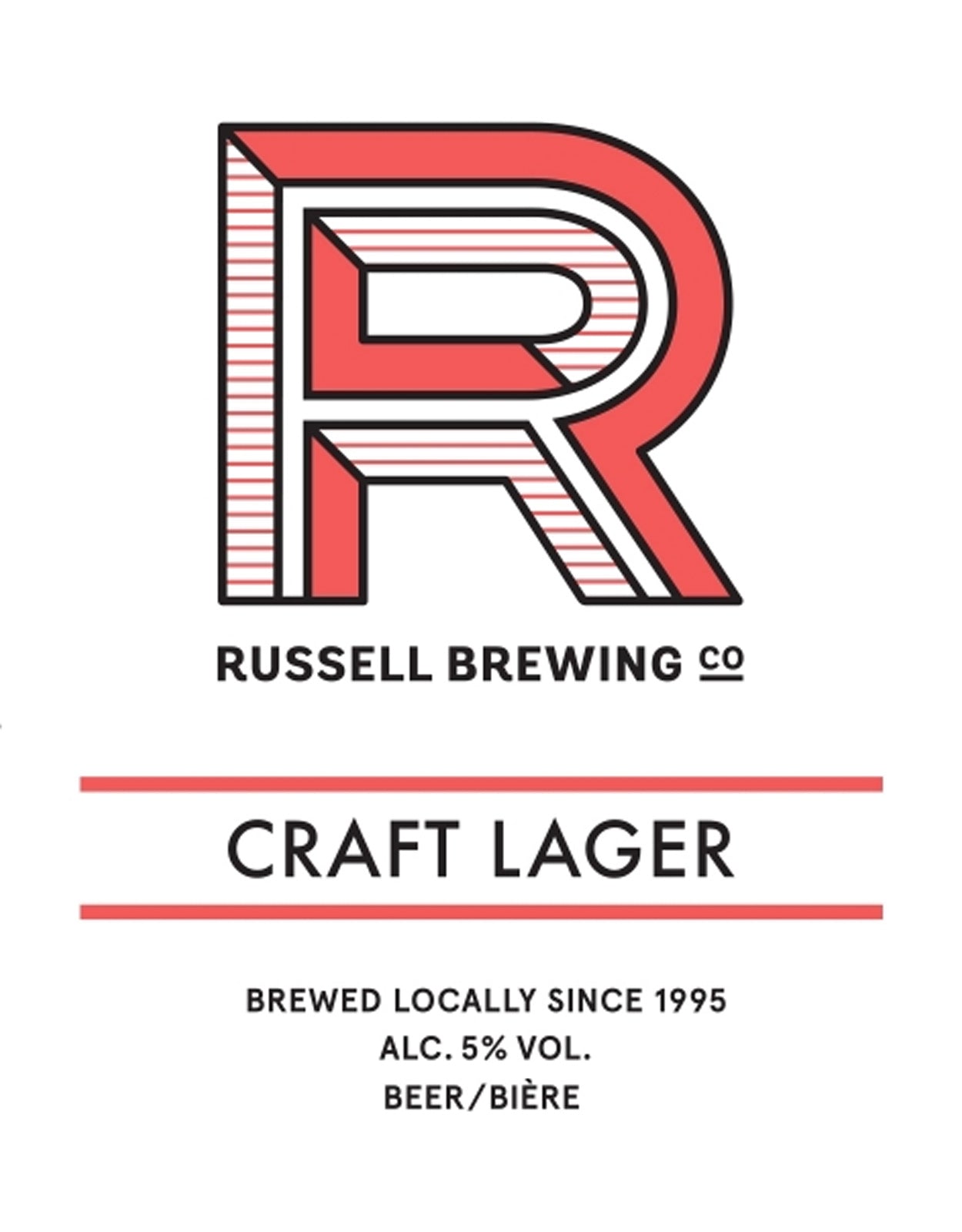 RUSSELL CRAFT LAGER                     