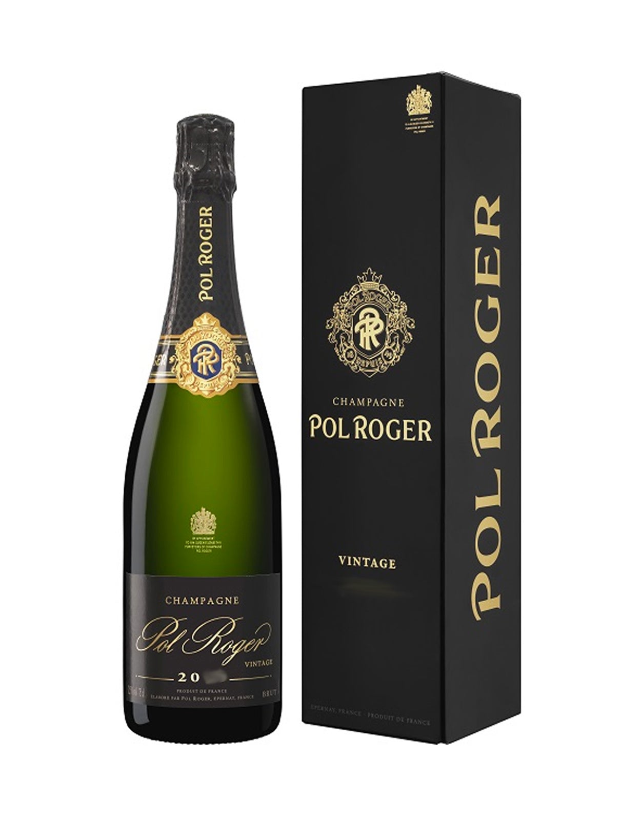 POL ROGER BRUT VINTAGE BLACK FOIL 2016  