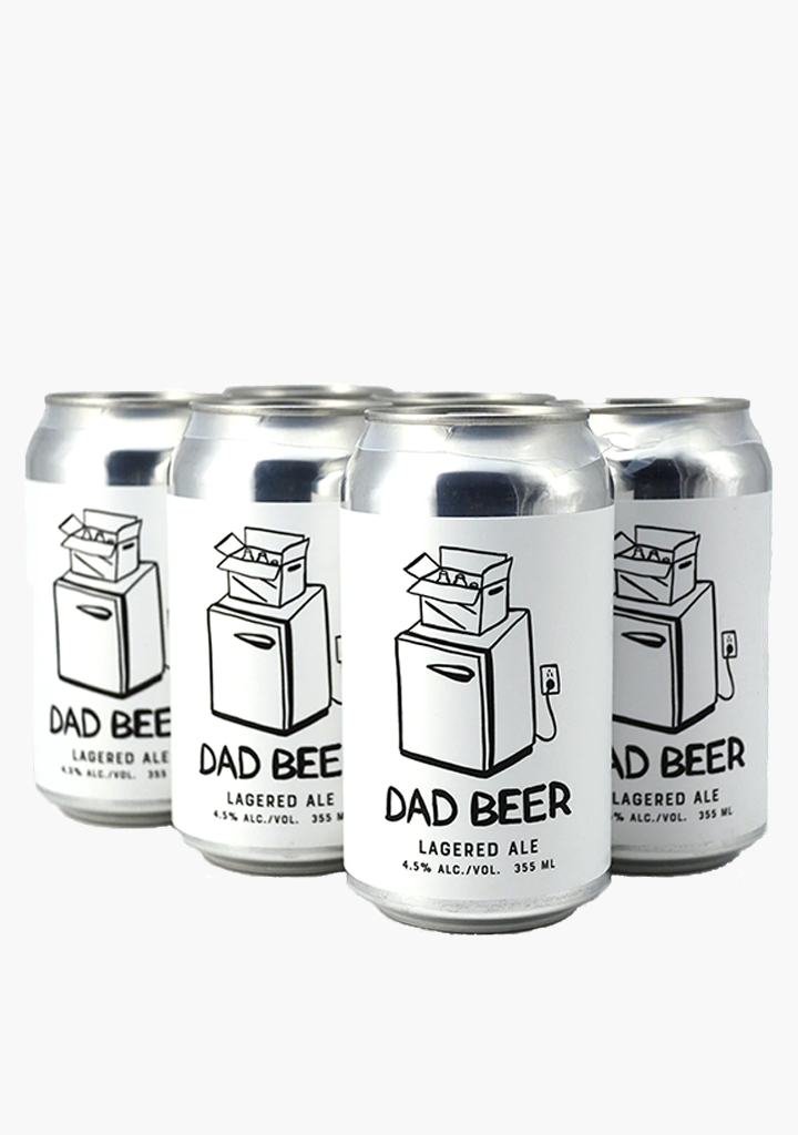 DAD BEER LAGERED ALE 4X6 355ML CANS CLS 