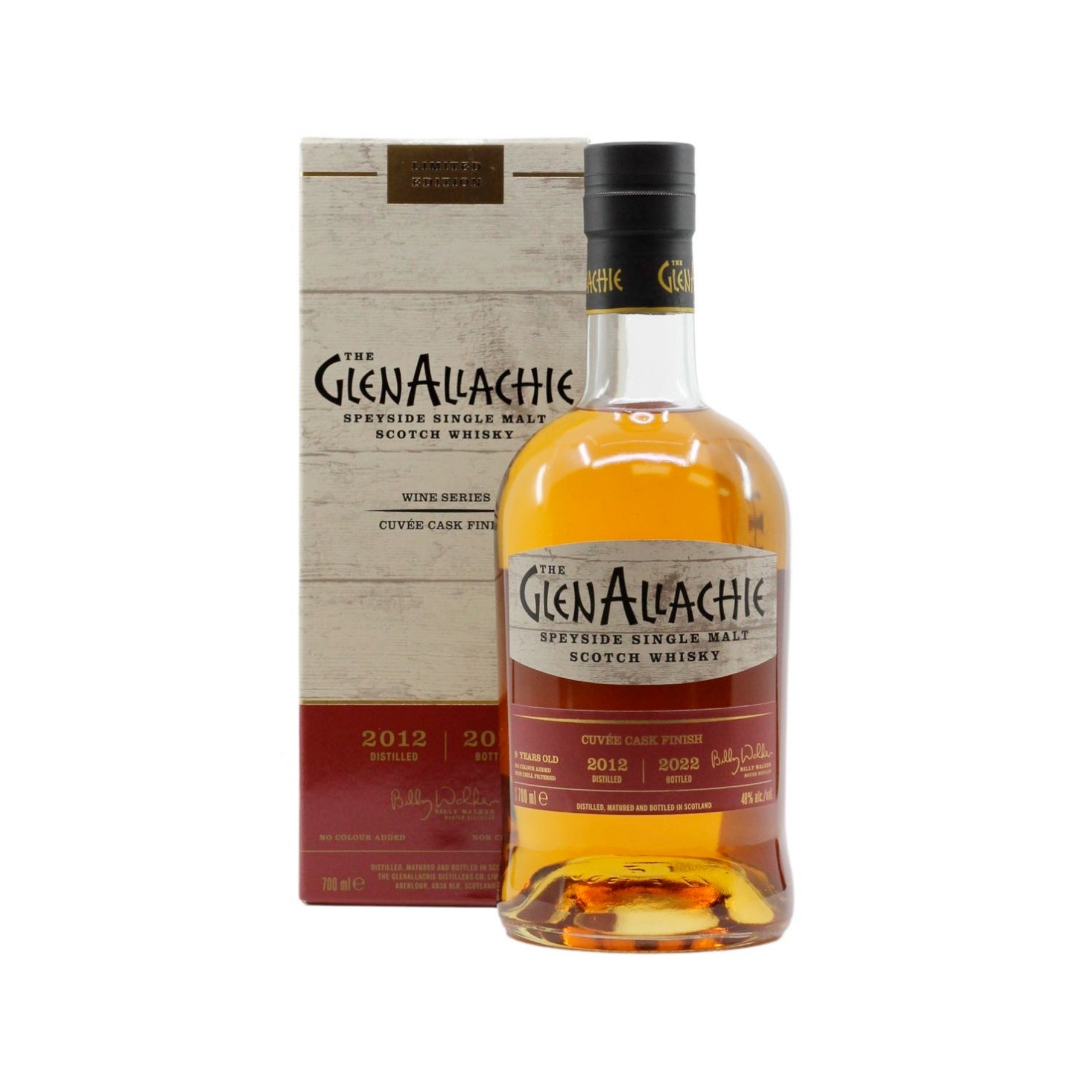 GLENALLACHIE 2012 VINTAGE CUVEE WINECASK