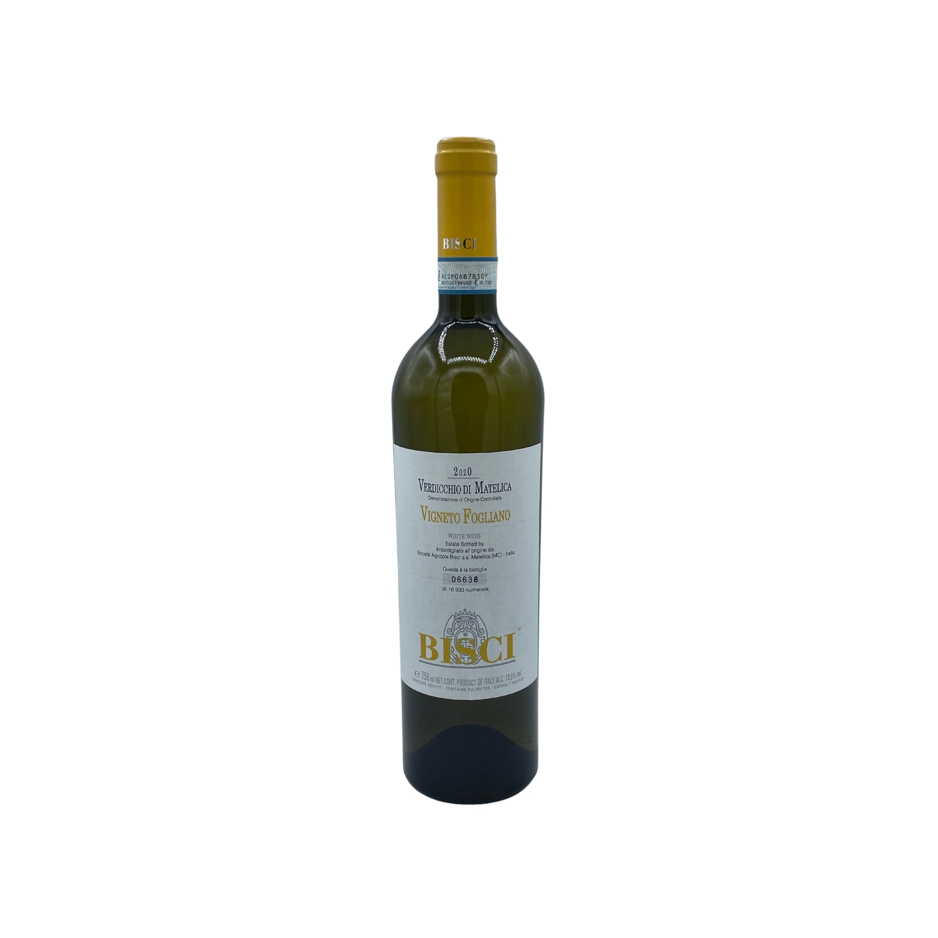 BISCI VERDICCHIO MATELICA VIGNETO FOGLIA