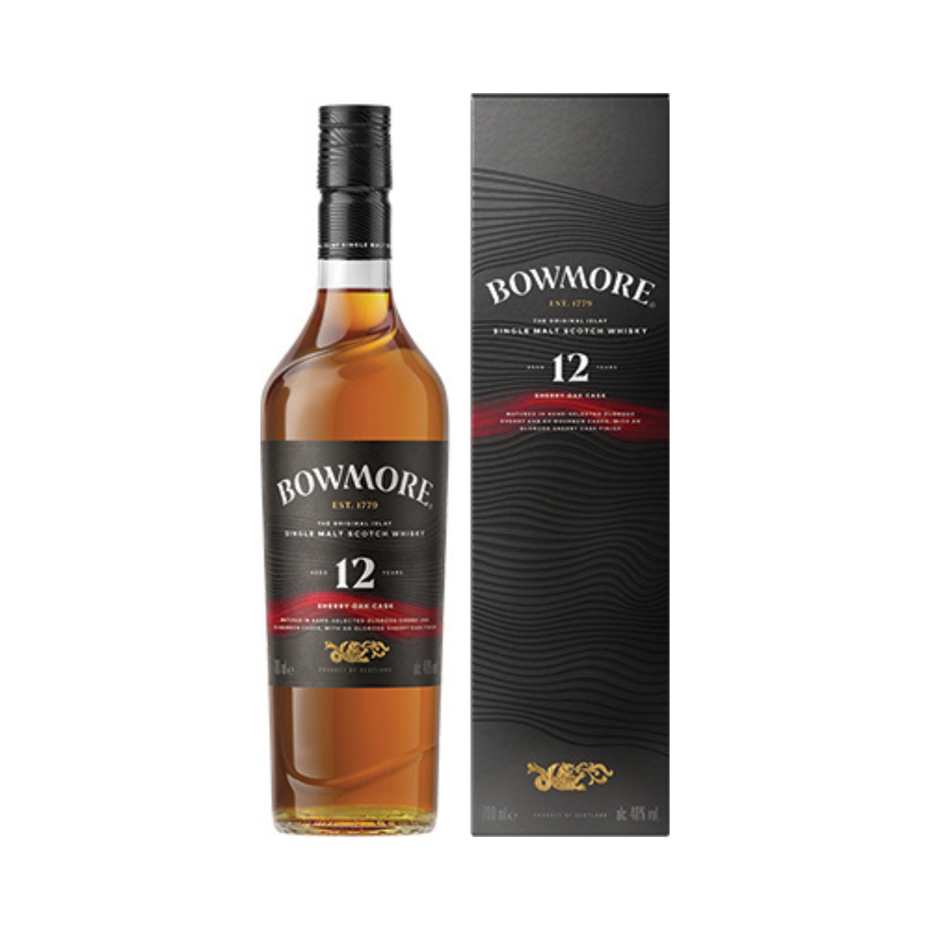 BOWMORE 12 YEAR OLD SHERRY OAK          