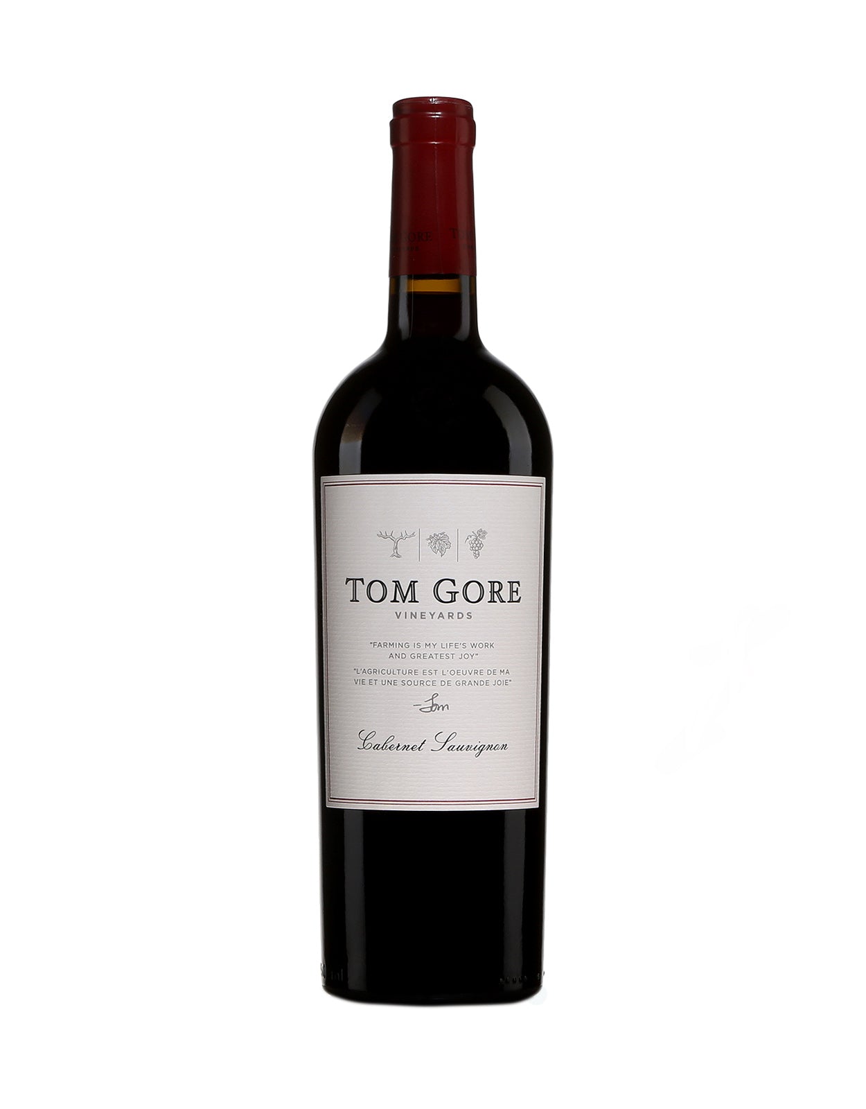 TOM GORE CABERNET SAUVIGNON             