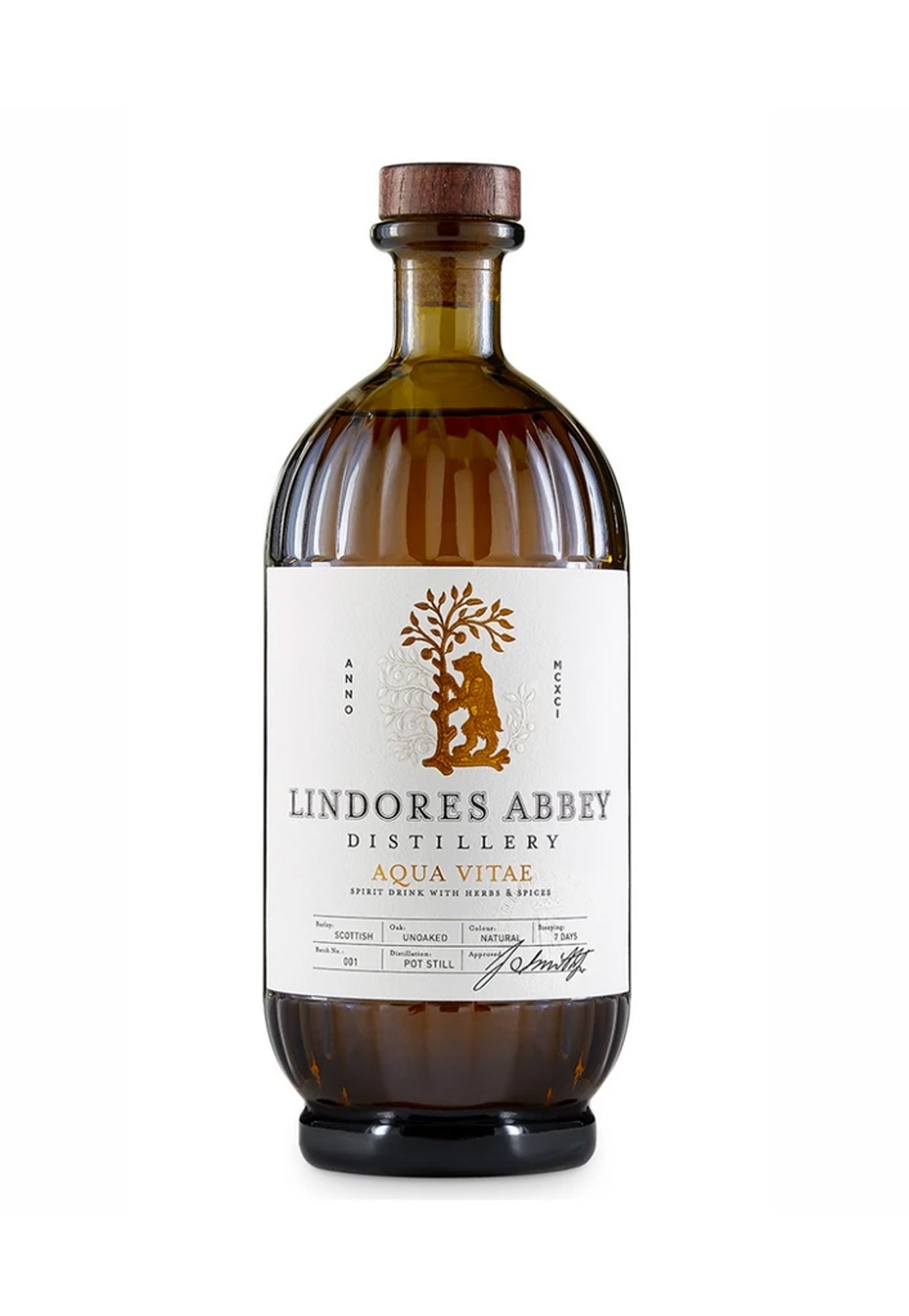 LINDORES ABBEY DISTILLERY - AQUA VITAE  