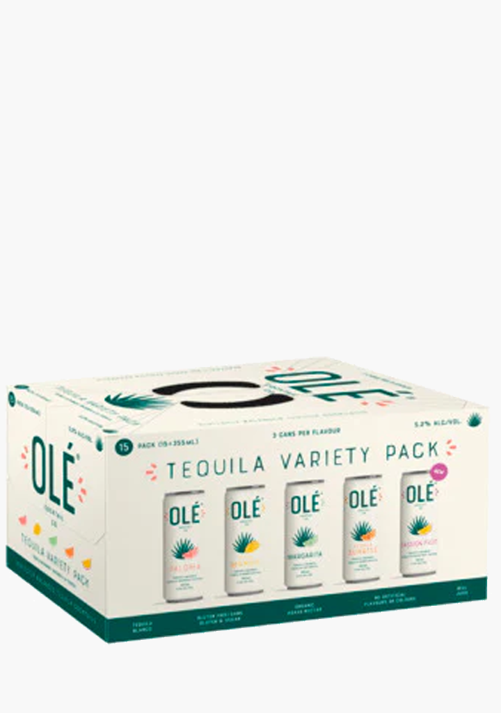 Ole Tequila Variety Pack - 15x355ML