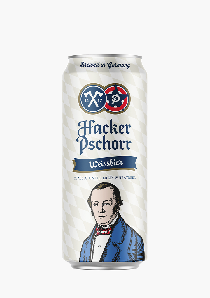 HACKER- PSCHORR WEISS BIER TALL CAN     