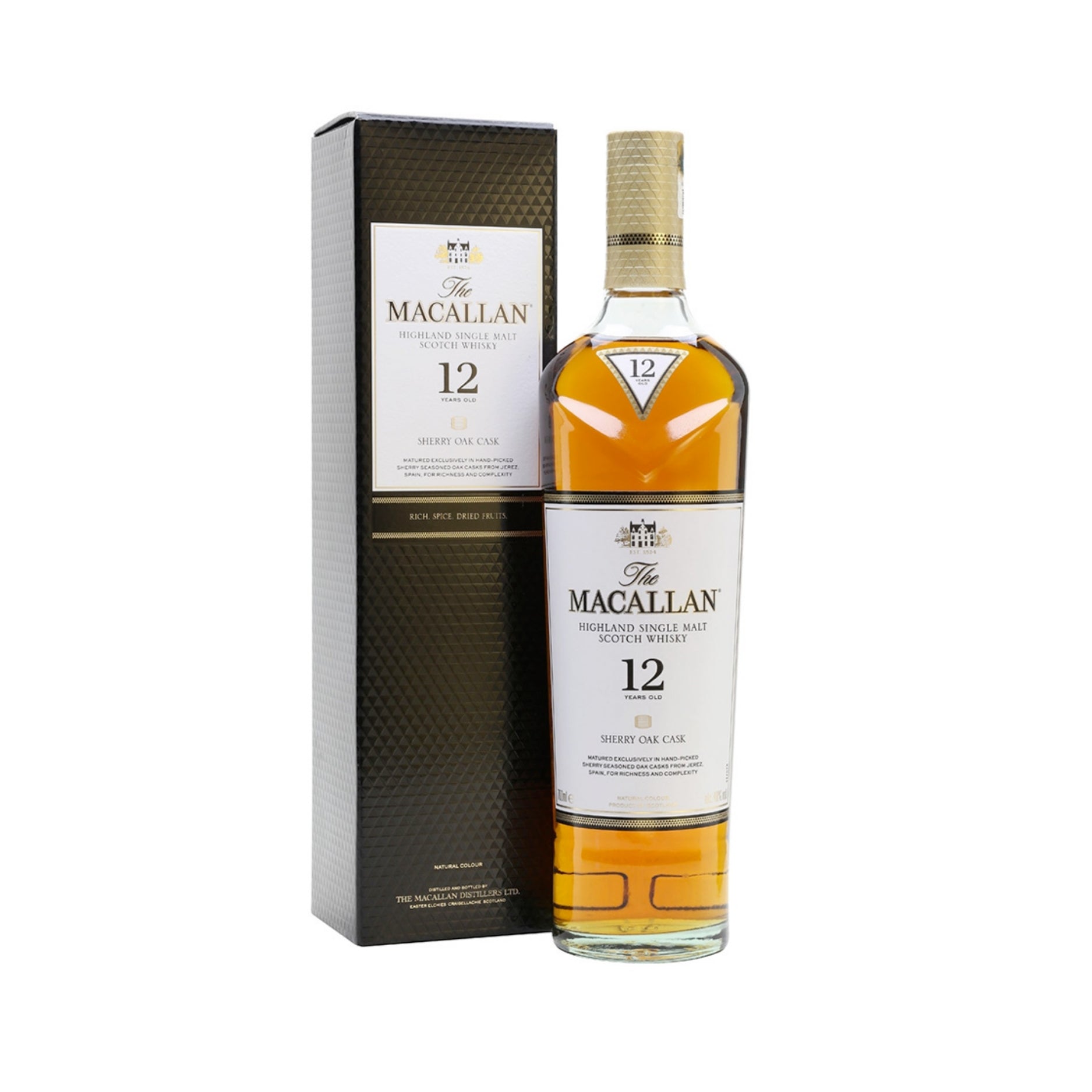 THE MACALLAN SHERRY OAK 12 YEAR OLD     