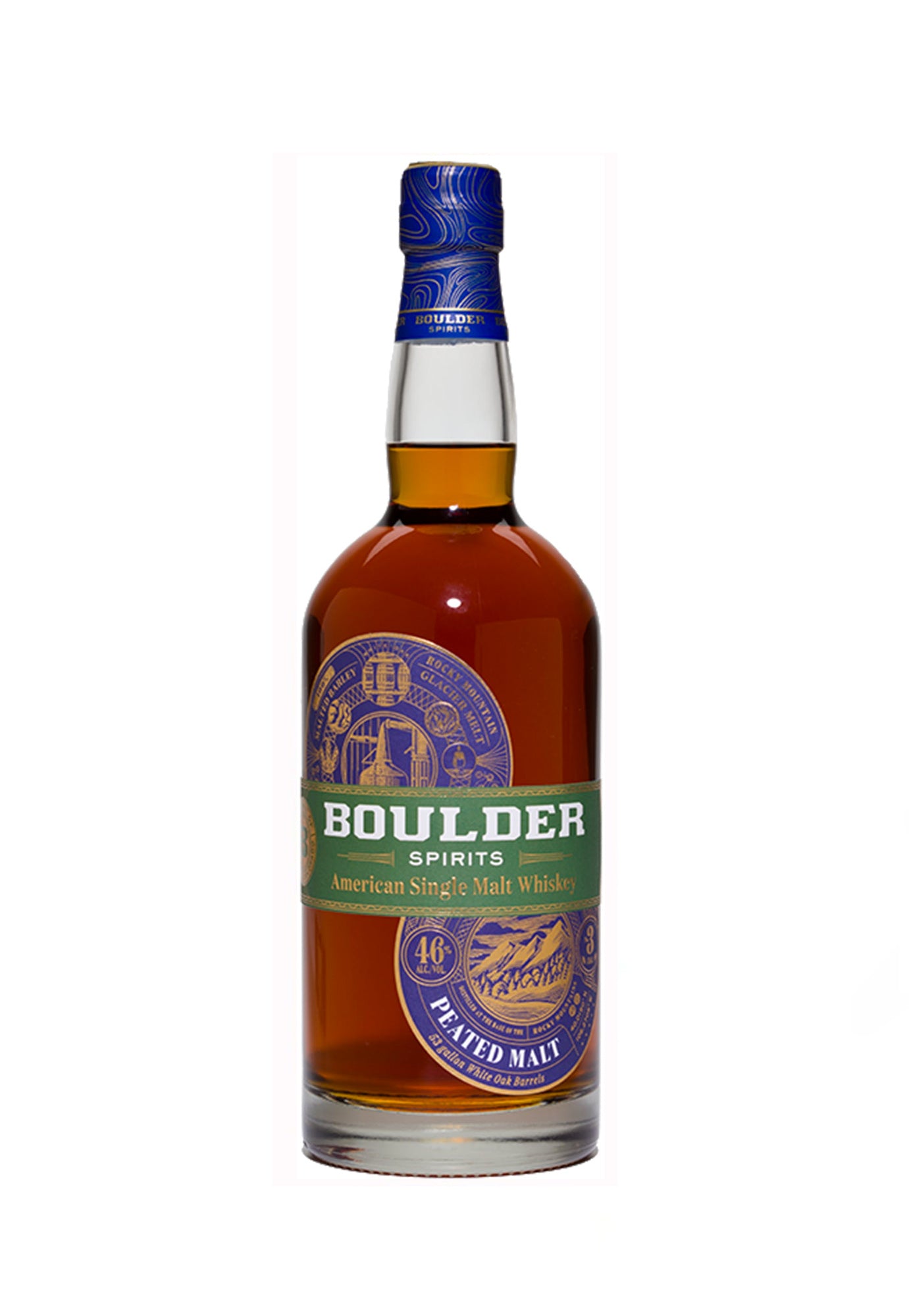 BOULDER SINGLE MALT - PEATED MALT       