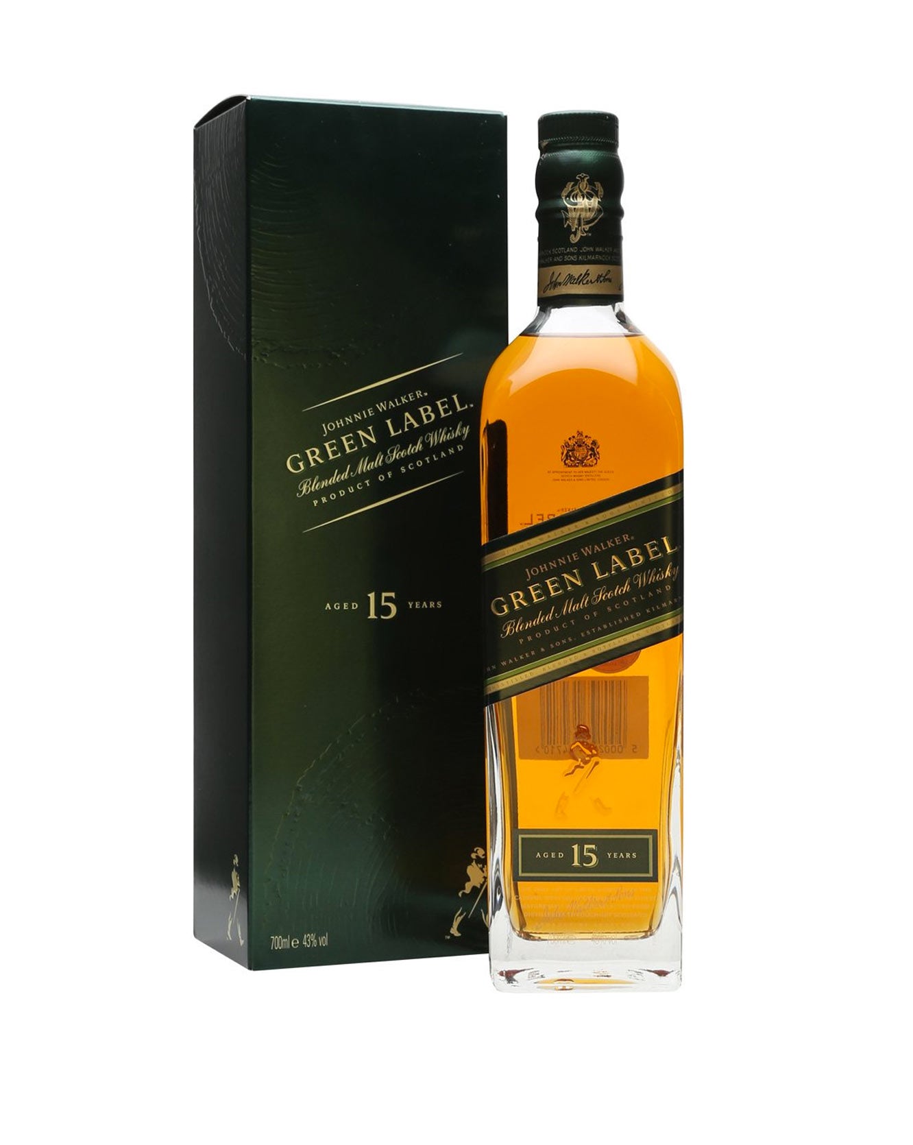 JOHNNIE WALKER GREEN LABEL              