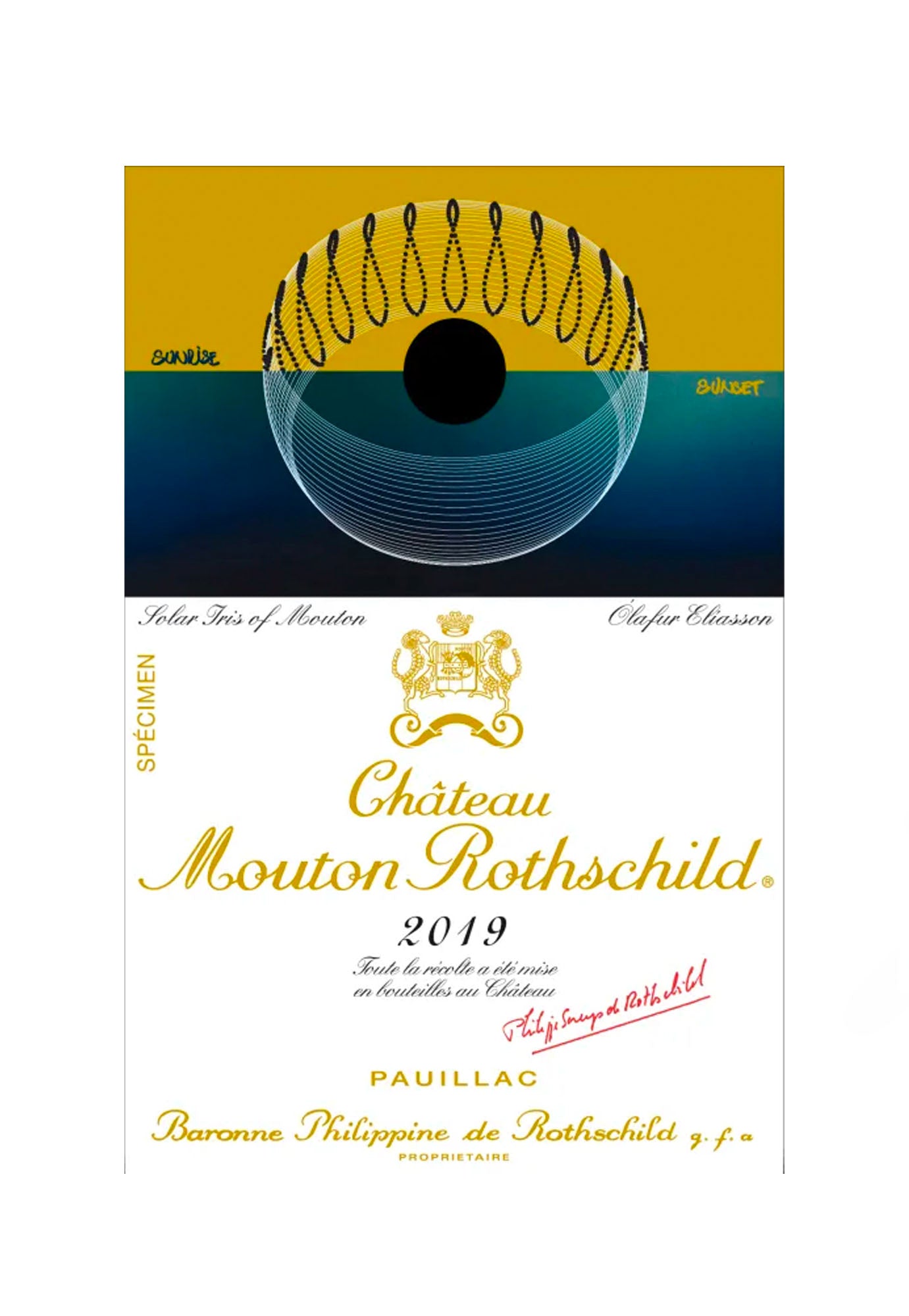 CHATEAU MOUTON ROTHSCHILD 2019          