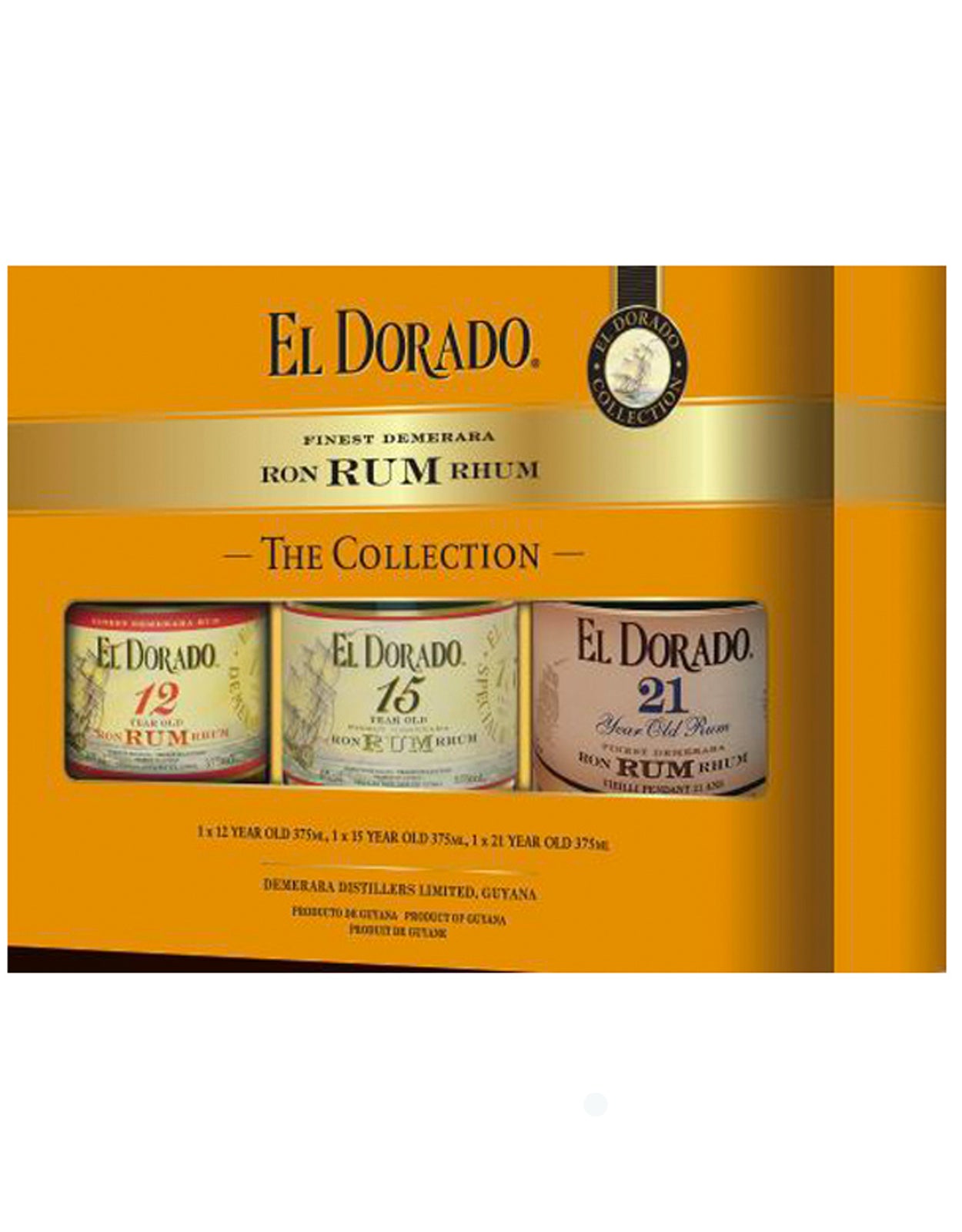 EL DORADO 375 ML GIFT PACK              