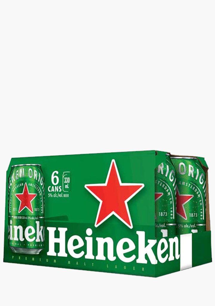 HEINEKEN LAGER (CANS)                   