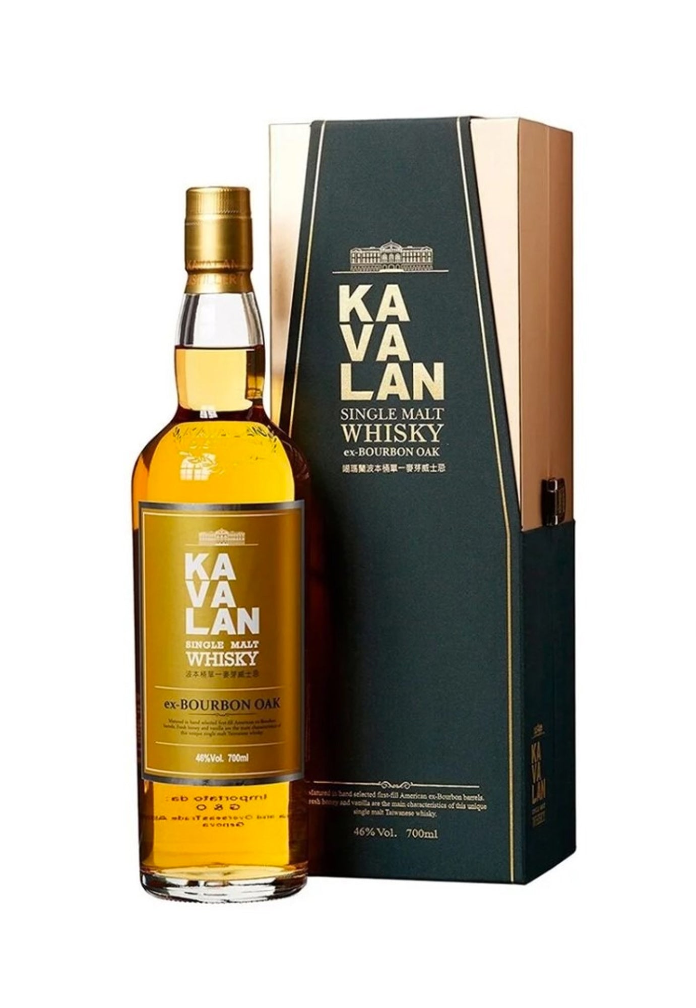 KAVALAN EX-BOURBON OAK SINGLE MALT      