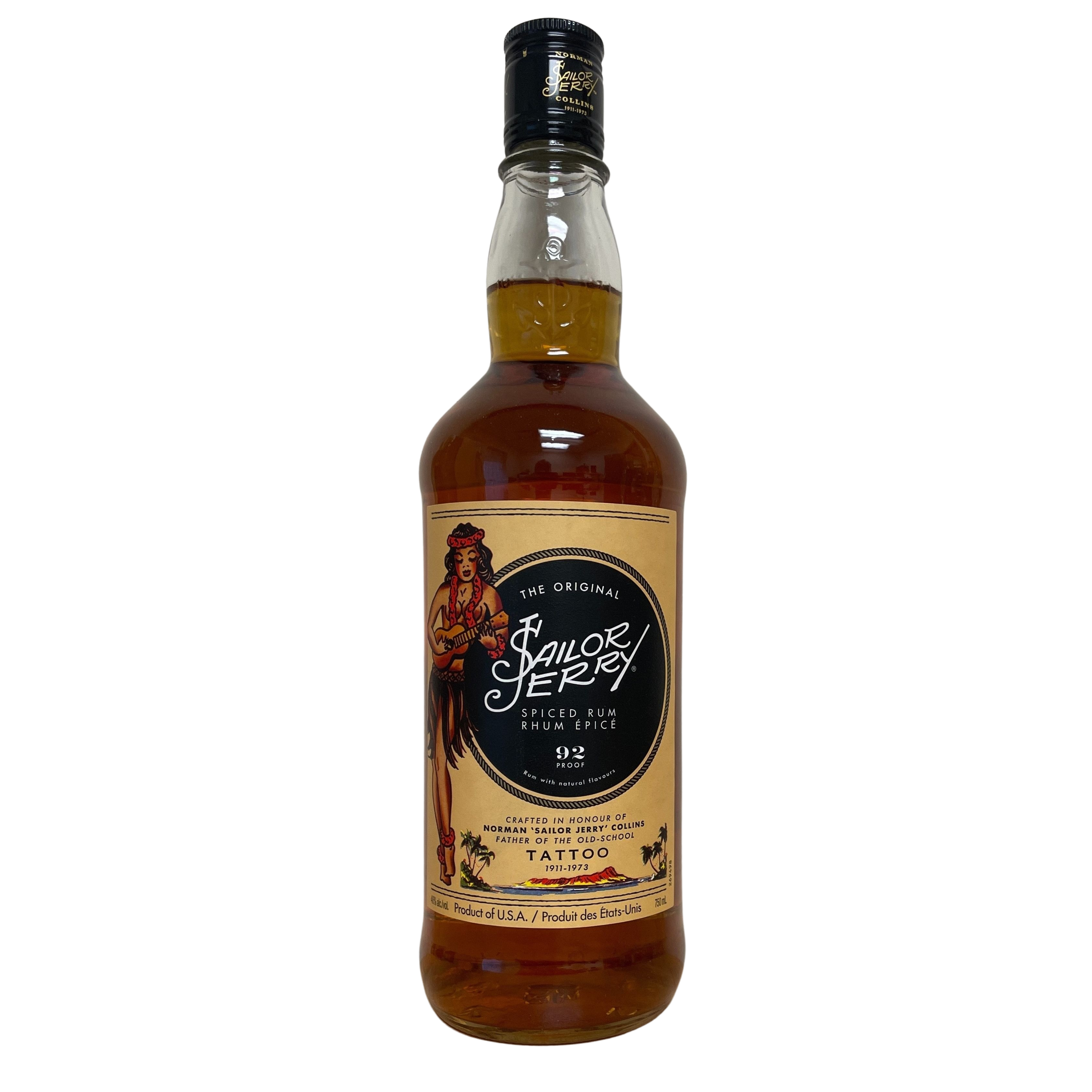 SAILOR JERRY SPICED RUM                 
