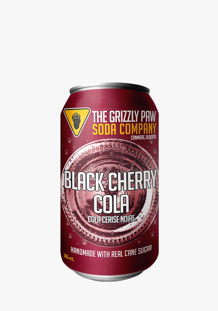 GRIZZLY PAW BLACK CHERRY COLA (24 X 355)